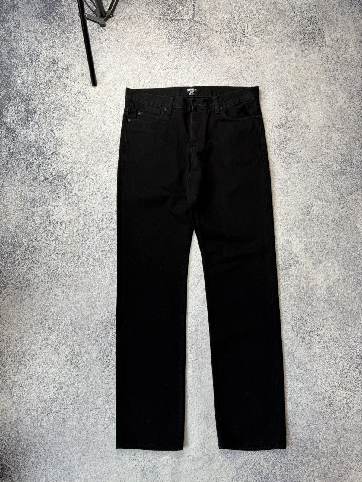 Carhartt Vintage Carhartt Wip Black Jeans Cargo Y2K Size US 34 / EU 50 - 10 Thumbnail