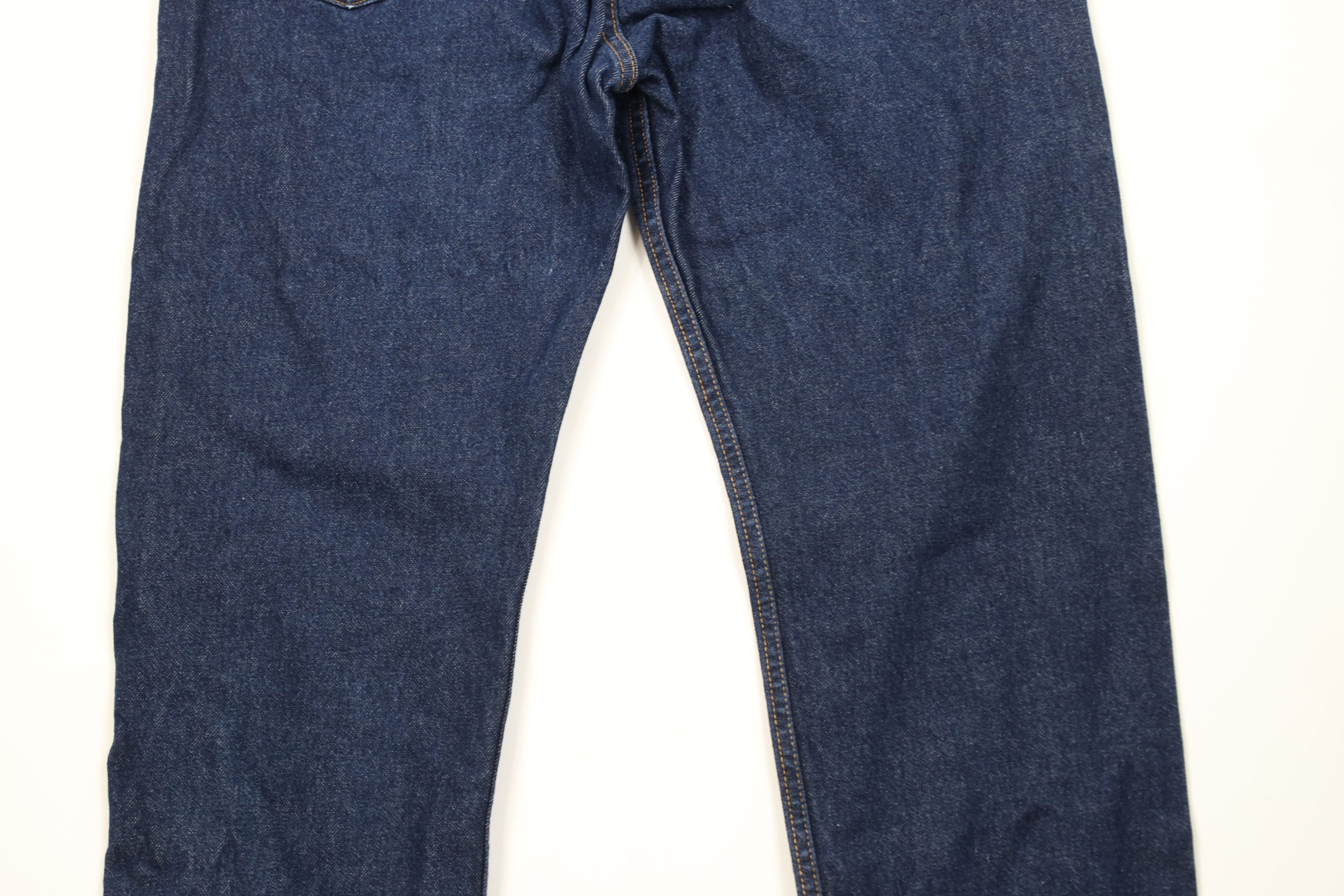 Levi's Vintage Y2K 2001 Levis 505 Regular Straight Leg Denim Jeans Size US 36 / EU 52 - 12 Thumbnail