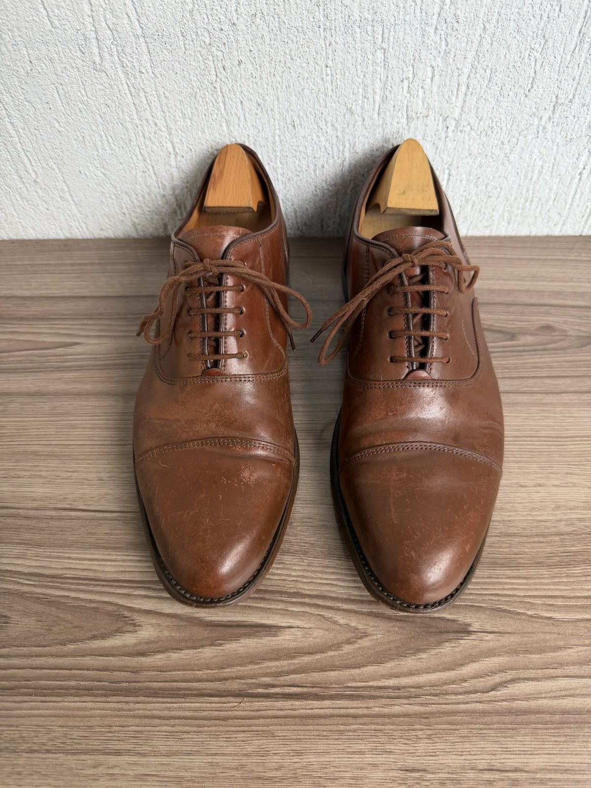Ludwig Reiter Cap toe Oxford shellcordovan Size US 9.5 / EU 42-43 - 5 Thumbnail
