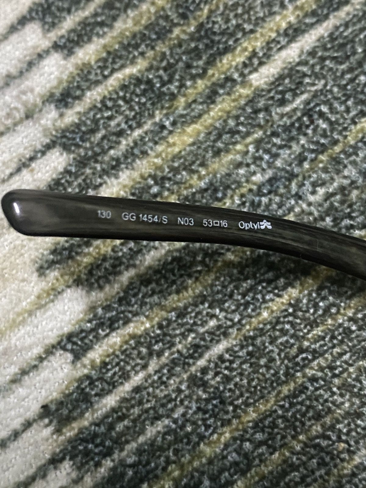 Designer × Gucci GUCCI 1454/S SUNGLASSES Size ONE SIZE - 12 Thumbnail