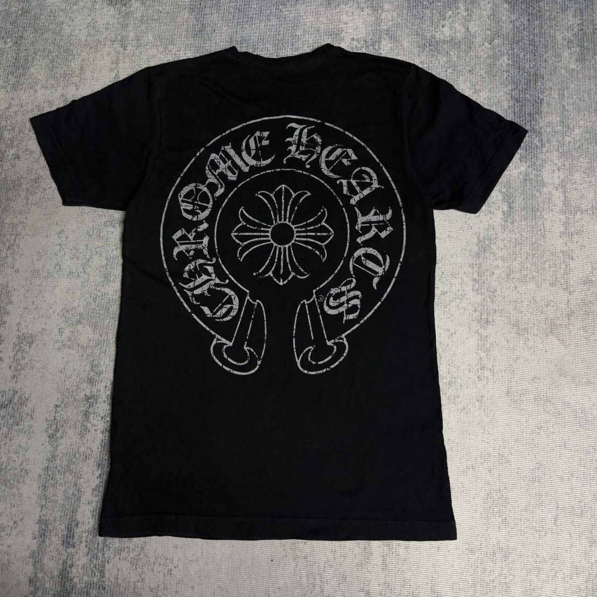 Chrome Hearts Chrome Hearts - Factory Crack Horseshoe Tee Size US S / EU 44-46 / 1 - 1 Thumbnail