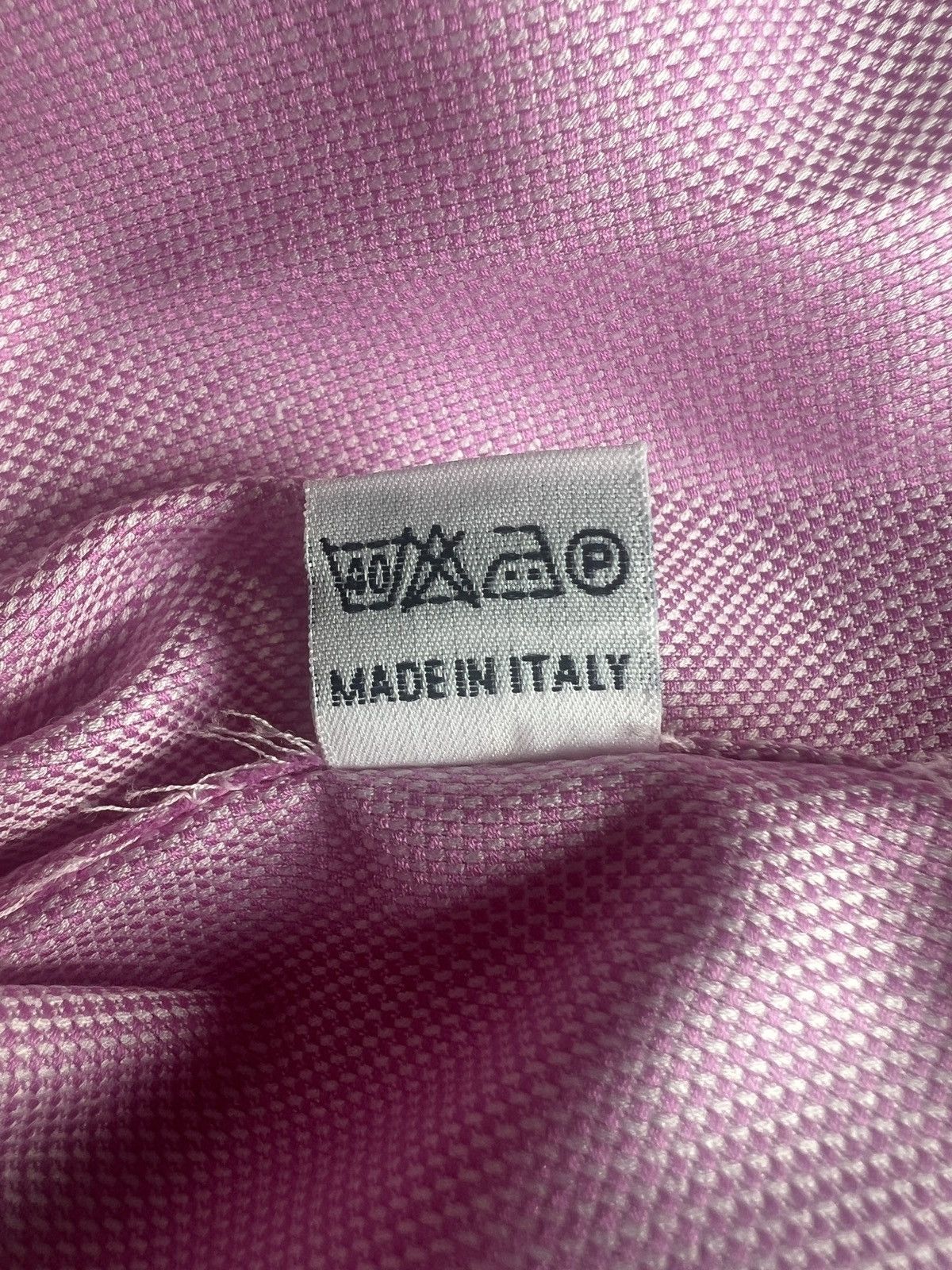 Other Gaetano Ippolito Napoli Dress Shirt – Microcheck Pink Size US L / EU 52-54 / 3 - 5 Thumbnail