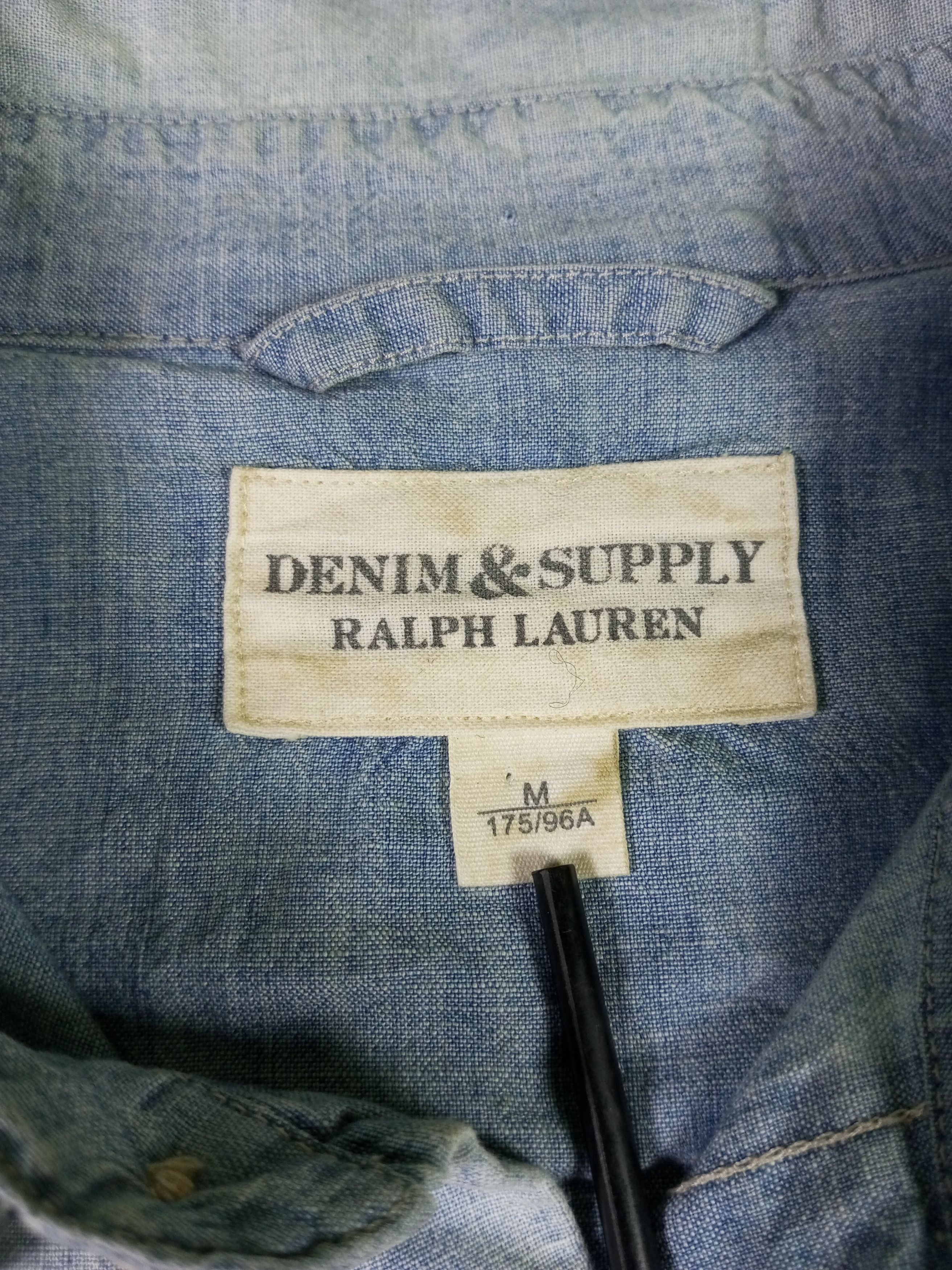Denim & Supply Ralph Lauren Vintage Distressed Denim & Supply Patchwork American Flag Size US M / EU 48-50 / 2 - 10 Thumbnail