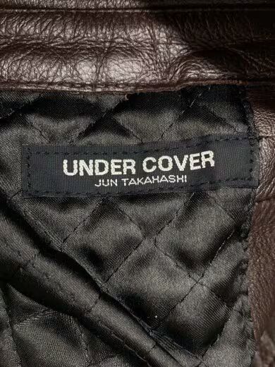 Undercover UNDERCOVER 96AW Wire Leather Jacket Brown Size US M / EU 48-50 / 2 - 3 Thumbnail
