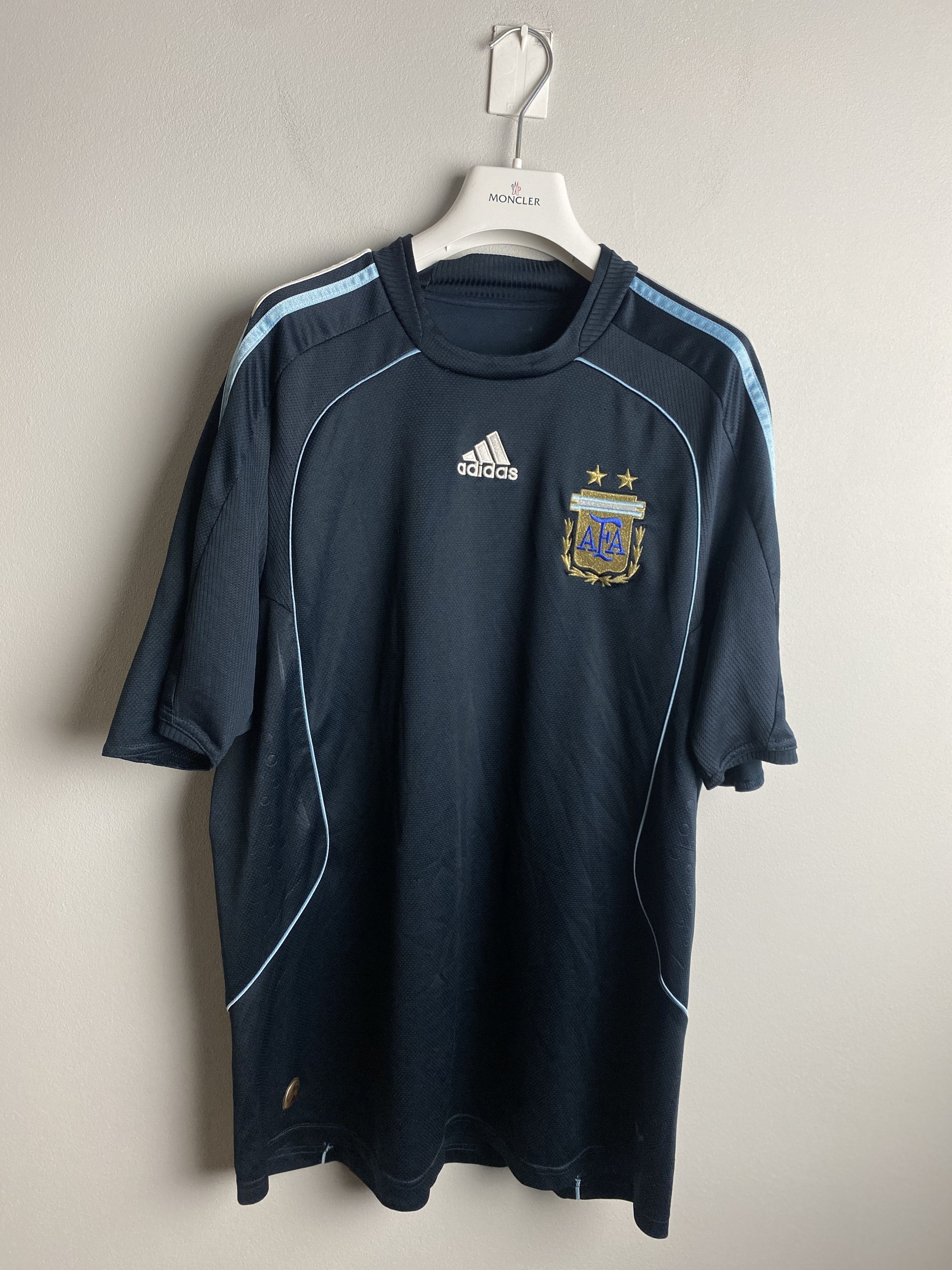 Adidas Adidas Argentina jersey t-shirt blokecore sport y2k Size US L / EU 52-54 / 3 - 1 Thumbnail