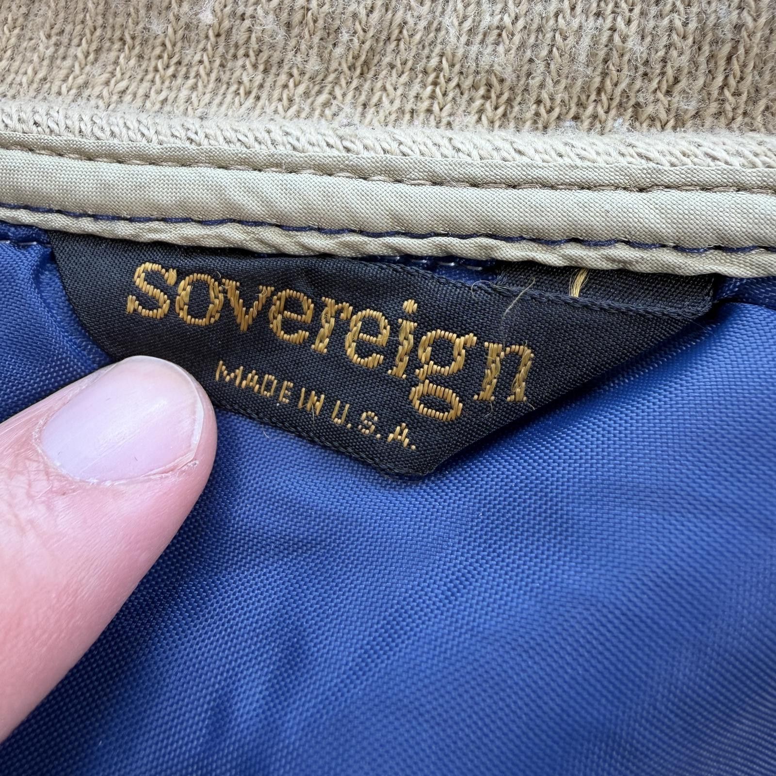 Sovereign Code Vintage 70s Sovereign Puffer Vest Yellow USA Made Mens M Size US M / EU 48-50 / 2 - 5 Thumbnail