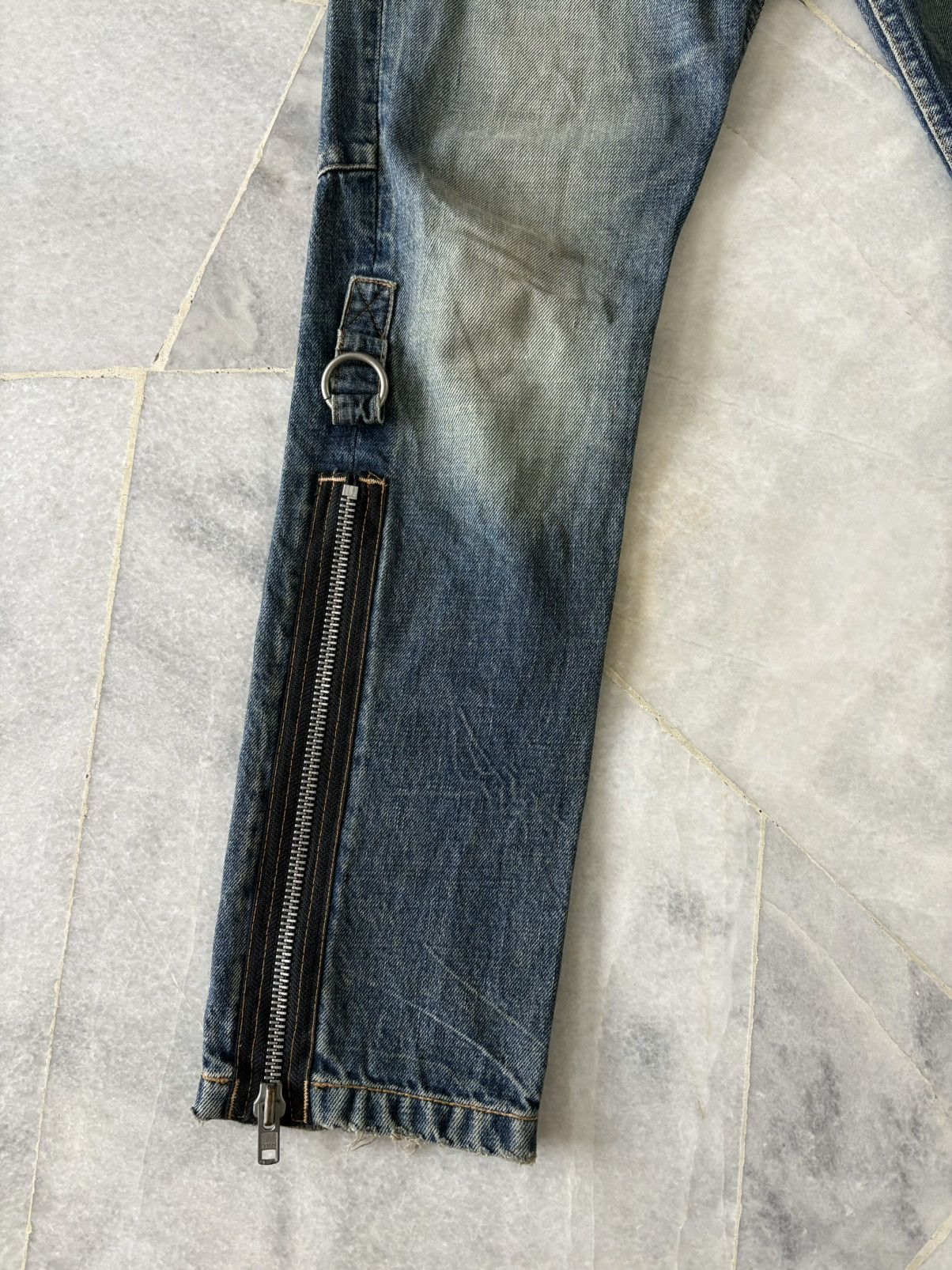 Designer × Japanese Brand × Vintage 90s RNA Bondage Jeans Size US 28 / EU 44 - 9 Thumbnail