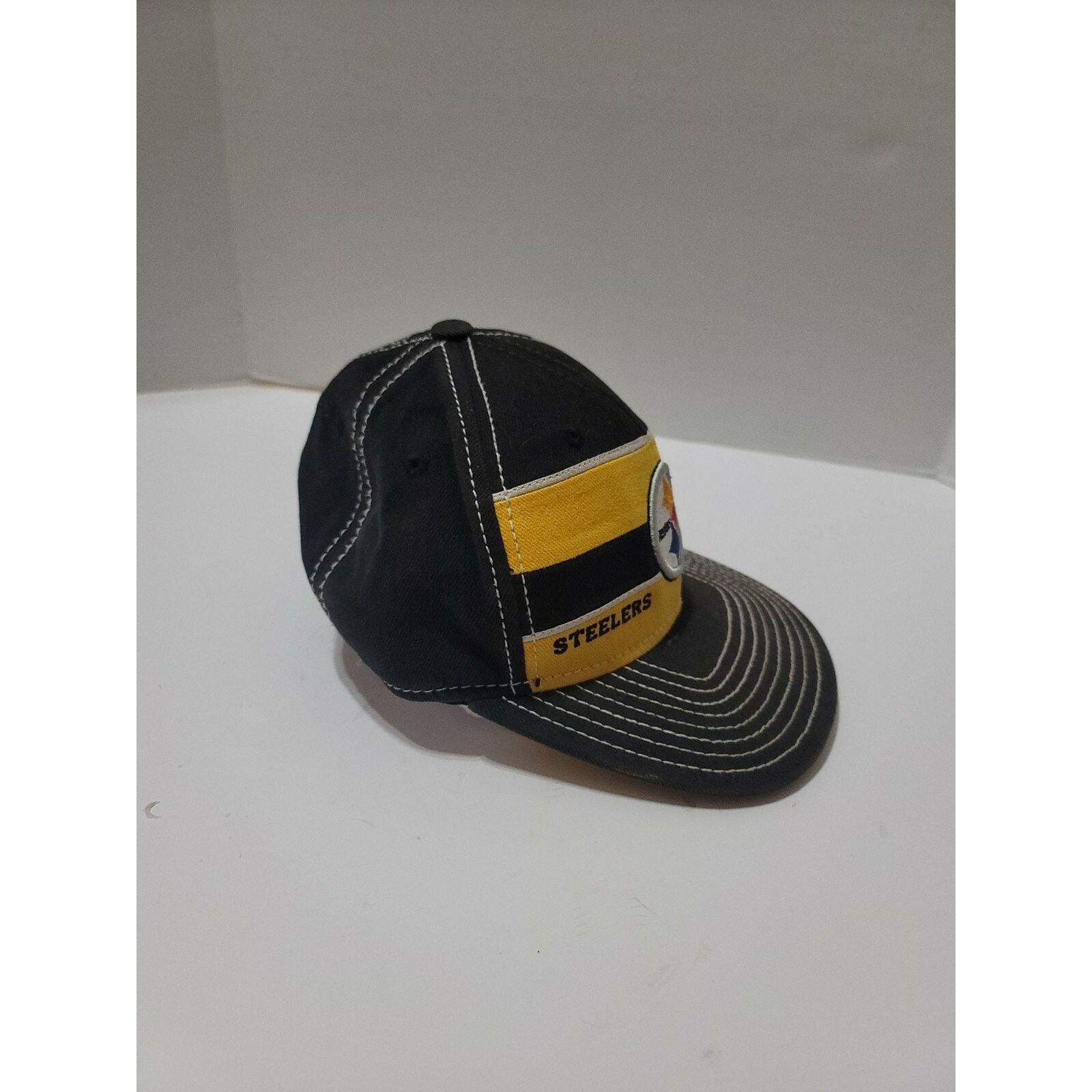 Reebok Pittsburgh Steelers Fitted Hat Reebok NFL Football FitMax Size ONE SIZE - 4 Thumbnail