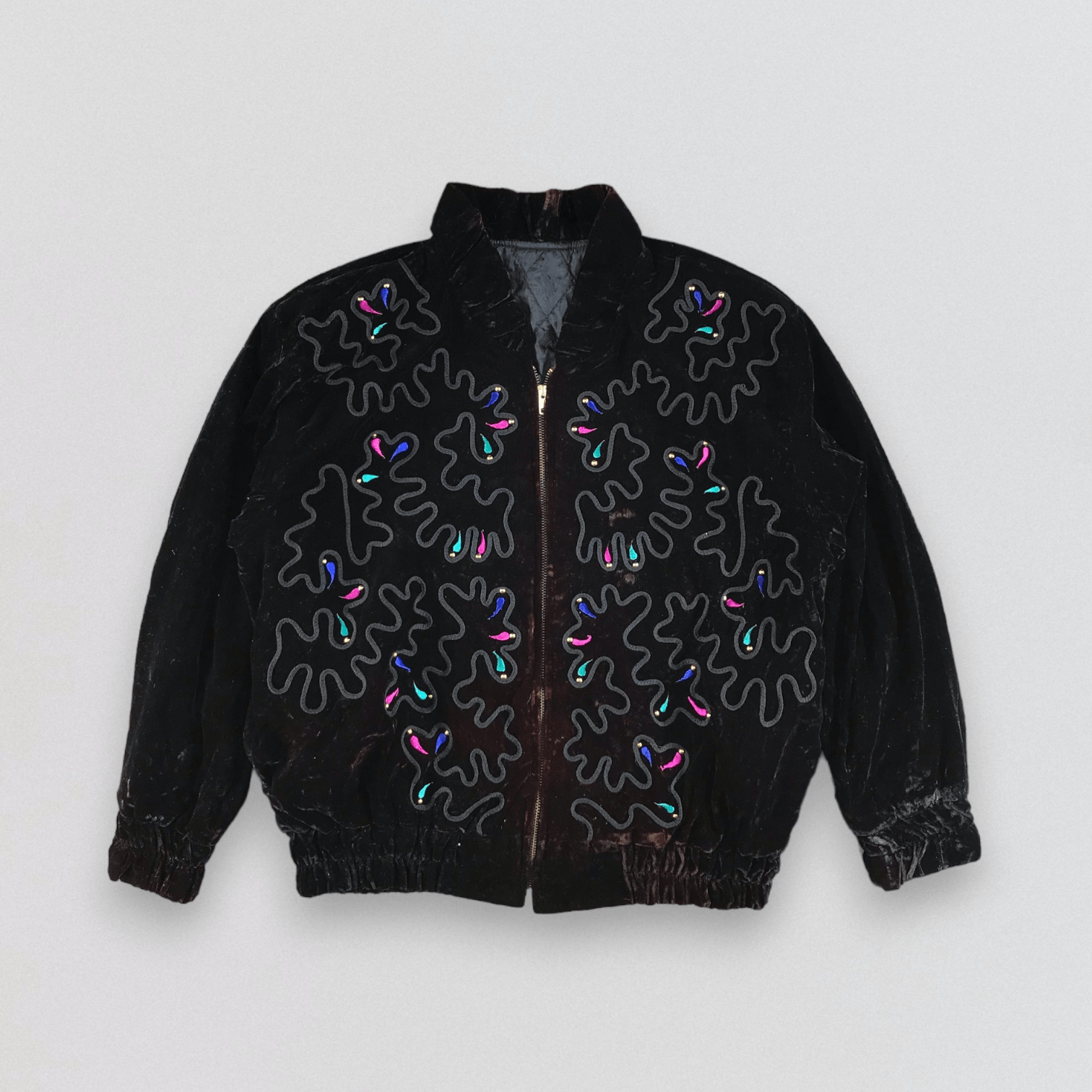 Japanese Brand Vintage Japanese Brand Hippie Embroidered Jacket Size US M / EU 48-50 / 2 - 1 Thumbnail