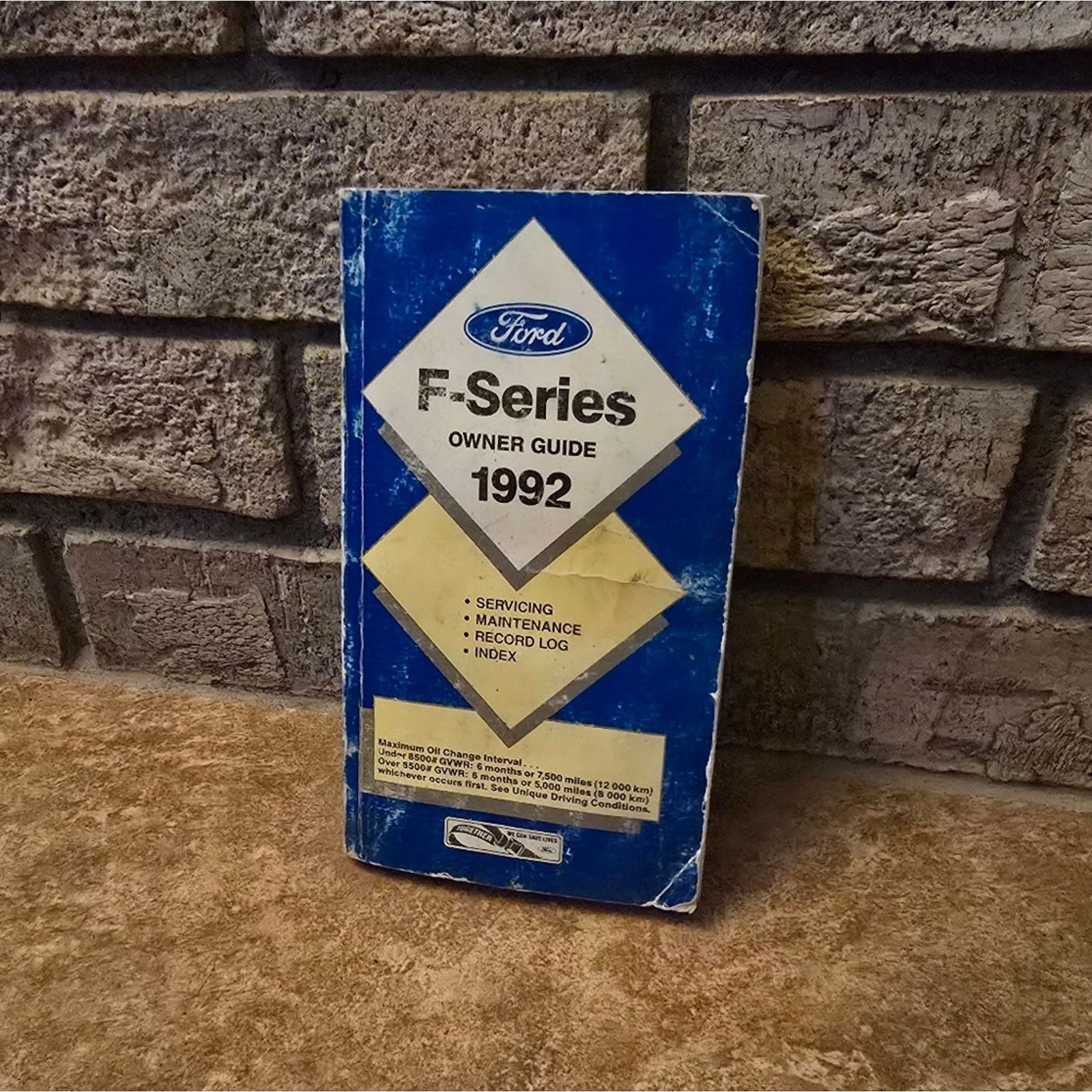Ford 1992 | FORD | F-Series Owner Guide Size ONE SIZE - 1 Thumbnail