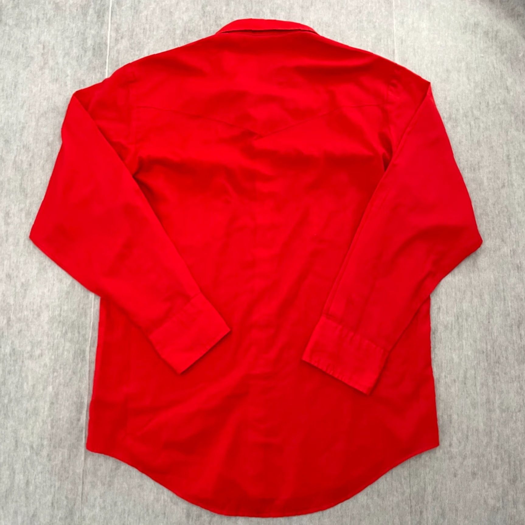 Vintage VINTAGE Malco Modes Shirt Adult 16/33 Red San Francisco Pearl Snap Western Mens Size US L / EU 52-54 / 3 - 2 Thumbnail