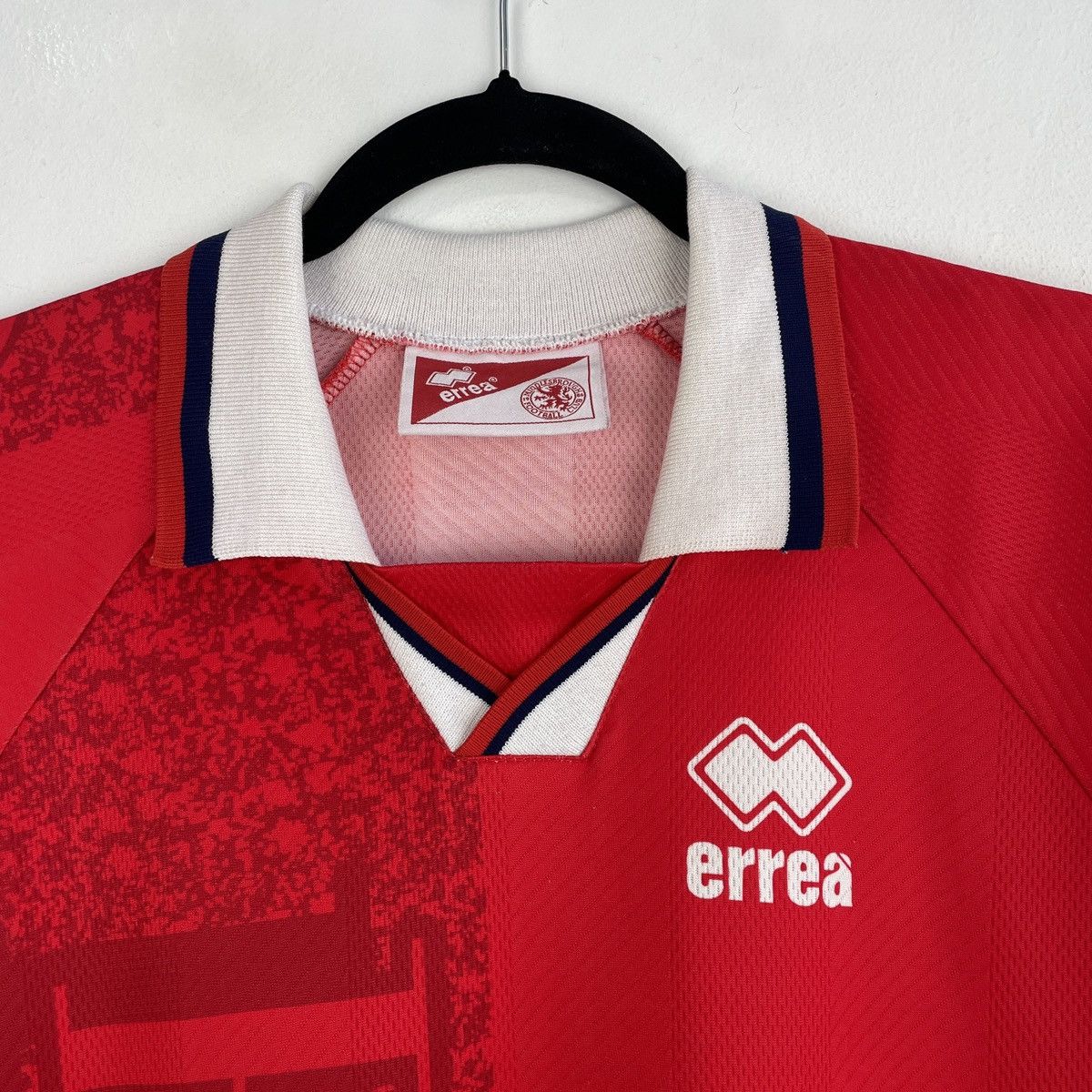 Errea Vintage Middlesbrough Home Errea Jersey Rare 1996-1997 Size US L / EU 52-54 / 3 - 2 Thumbnail