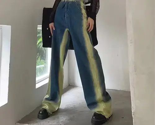 Japanese Brand Streetwear Vintage Straight Baggy Pants Size US 28 / EU 44 - 2 Thumbnail