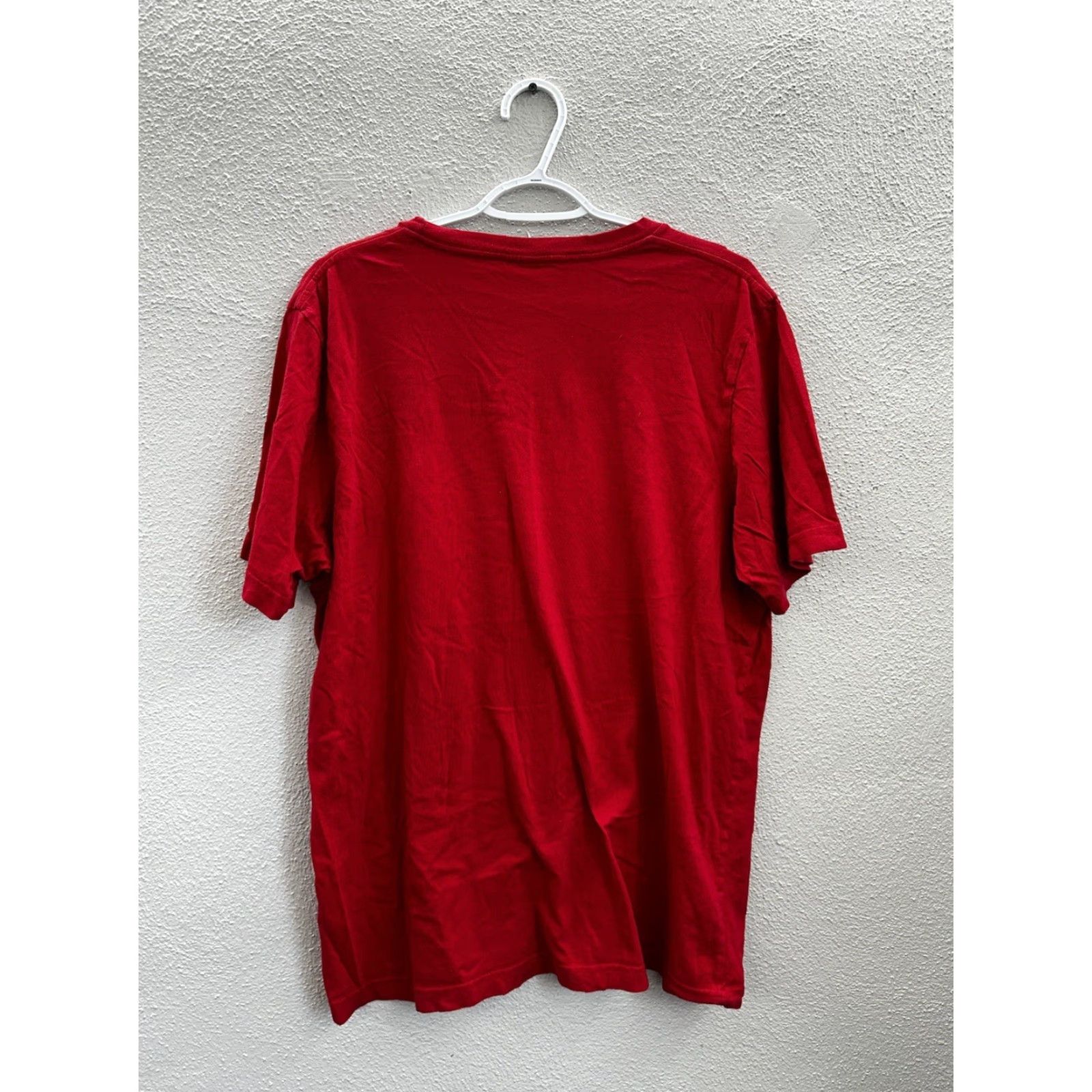 J Brand Canvas Brand T-Shirt XL Men Short Sleeve Red Graphic Countries Shirt Size US XL / EU 56 / 4 - 6 Thumbnail