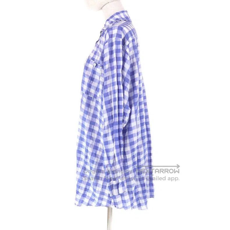 Issey Miyake Issey Miyake Blue Shirt Size M / US 6-8 / IT 42-44 - 3 Thumbnail
