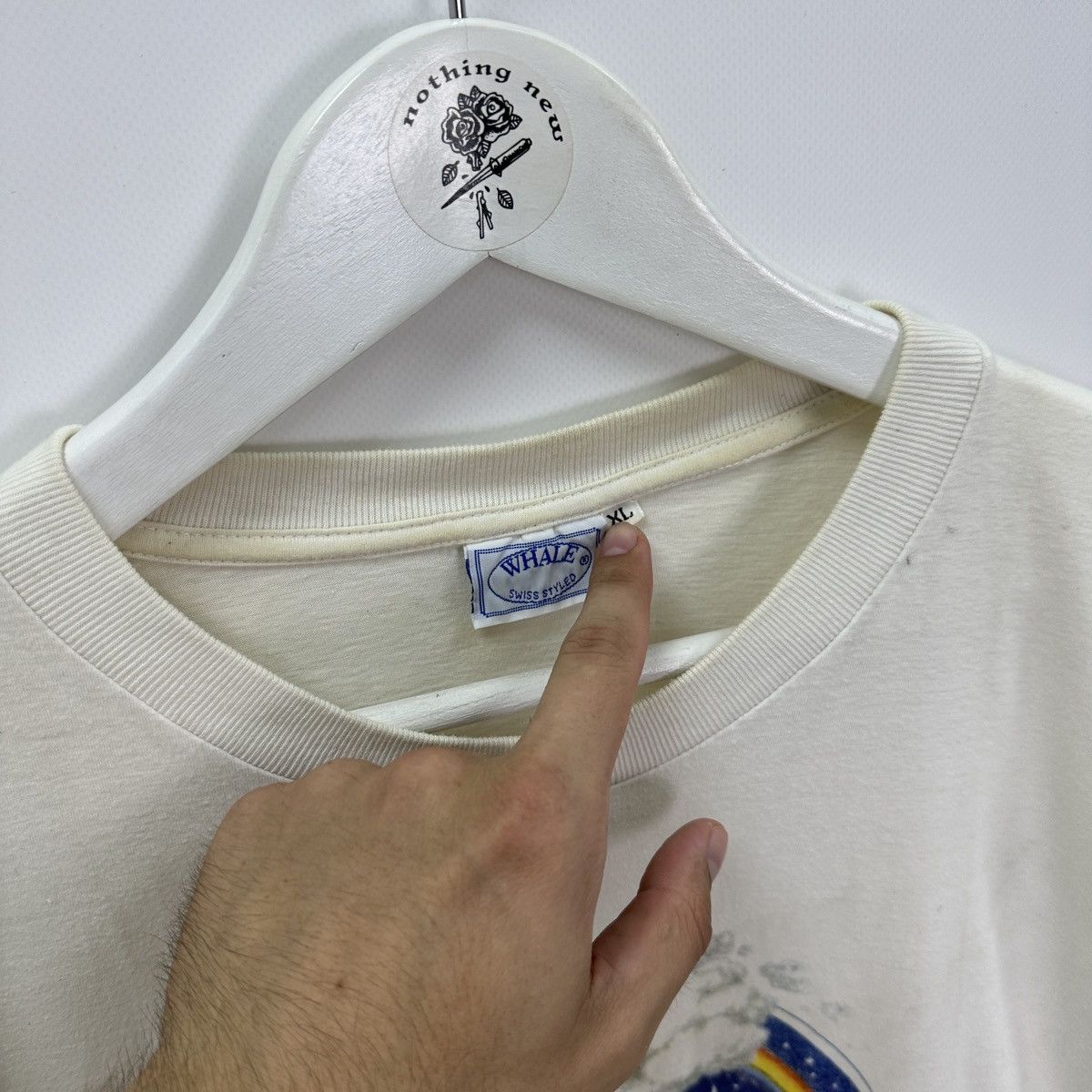 Vintage Vintage 90s Indians Marian Capka art graphic tee y2k Indian Size US XL / EU 56 / 4 - 6 Thumbnail