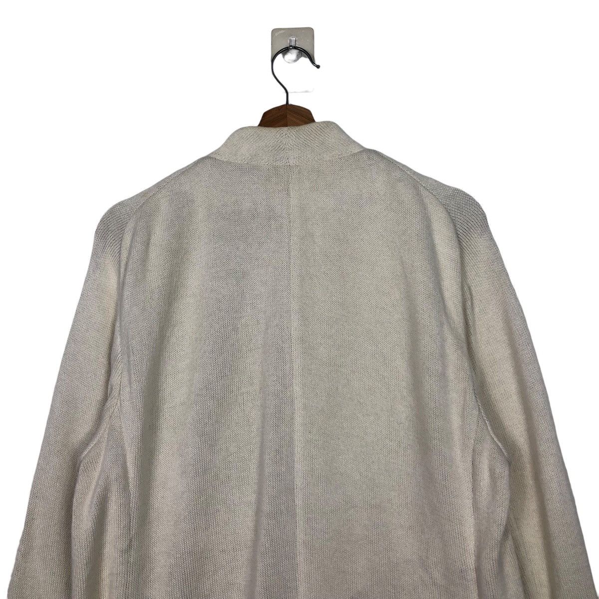 Adolfo Dominguez 📌Vintage Knit Chore Jacket Adolfo Dominguez Issey Miyake Size M / US 6-8 / IT 42-44 - 10 Thumbnail