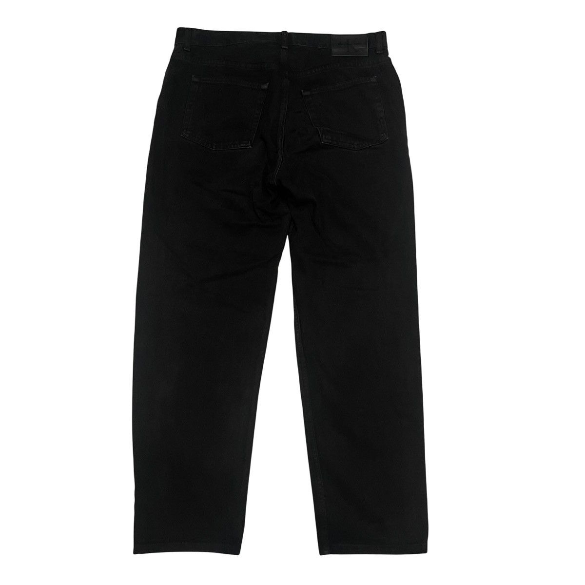 Calvin Klein vintage calvin klein faded black denim jeans Size US 34 / EU 50 - 2 Thumbnail