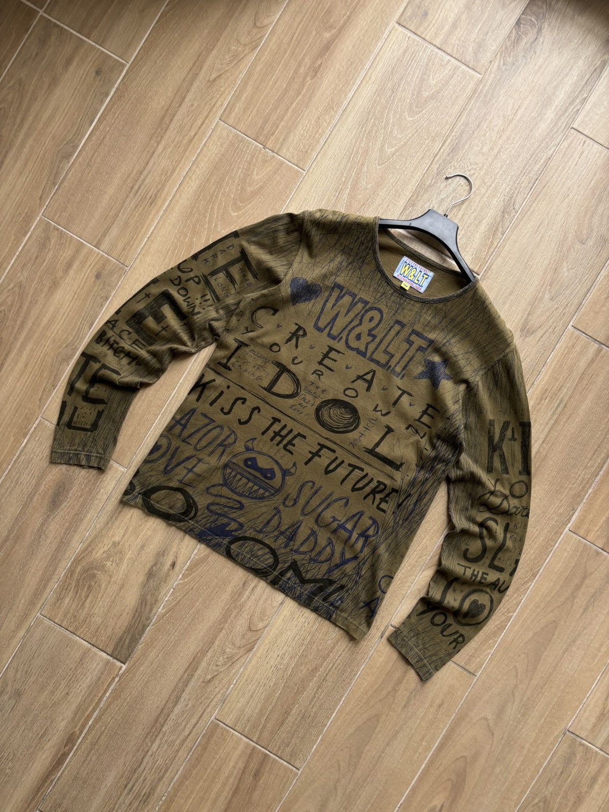Walter Van Beirendonck Rare Vintage 90s Walter Van Beirendonck Longsleeve Size US M / EU 48-50 / 2 - 2 Thumbnail