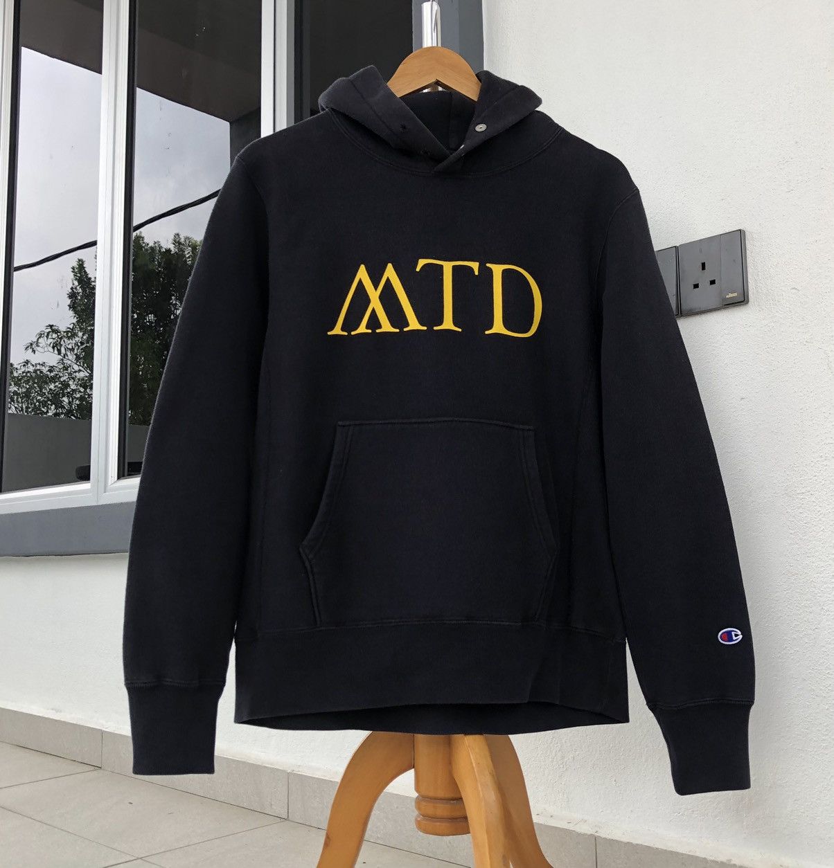 Champion Vintage Champion Reverse Weave WTD Hoodie Sweatshirt Size US S / EU 44-46 / 1 - 2 Thumbnail