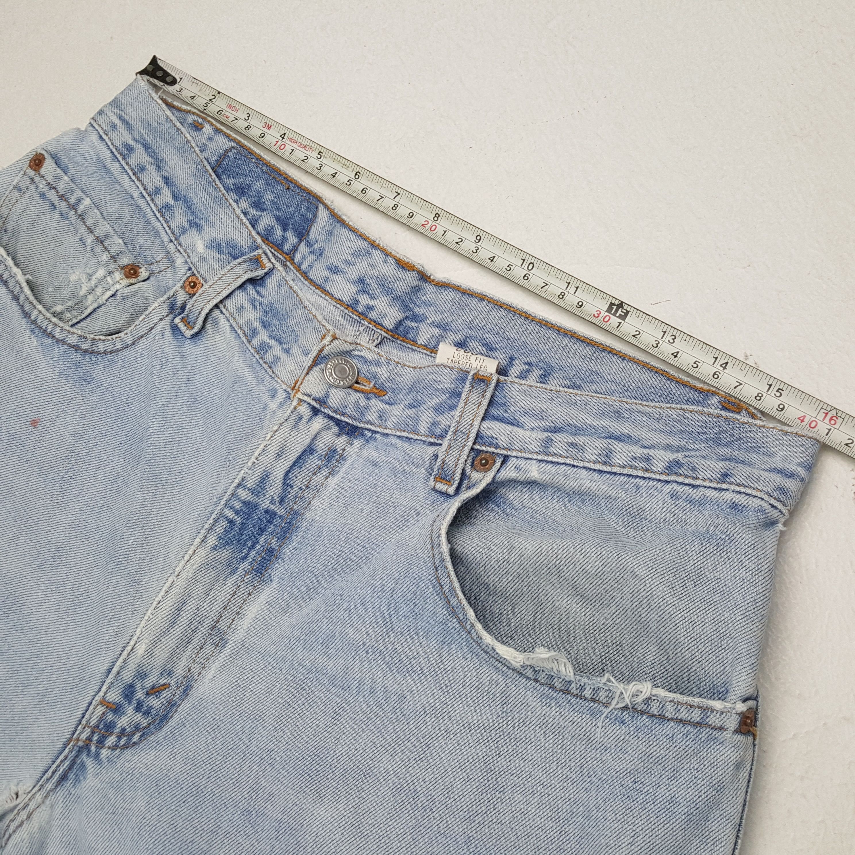 Levi's × Vintage LEVI'S American Brand Streetwear Distressed Jeans Size US 32 / EU 48 - 7 Thumbnail