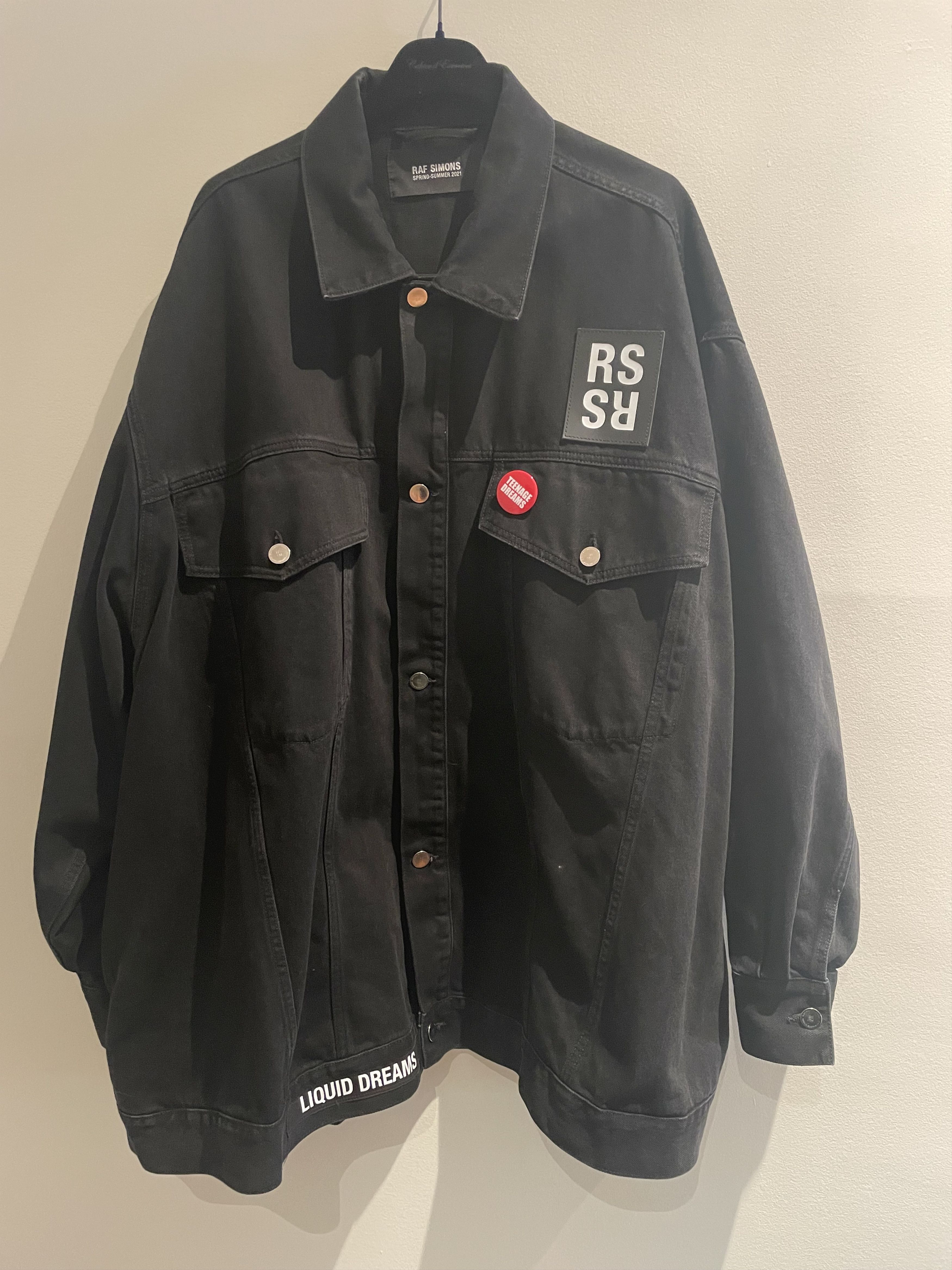 Raf Simons Big Denim Jacket | Grailed