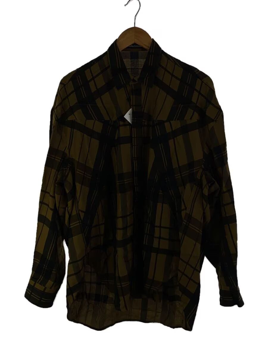 Julius SS24 "scalene" Rayon Silk Jacquard Button Up Shirt Size US S / EU 44-46 / 1 - 1 Thumbnail
