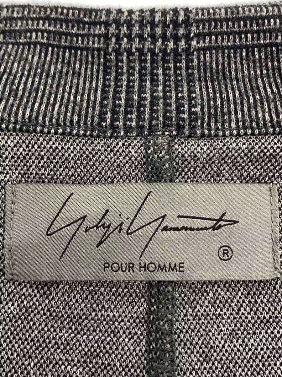 Yohji Yamamoto yohji yamamoto POUR HOMME glen check long jacket Size US L / EU 52-54 / 3 - 3 Thumbnail