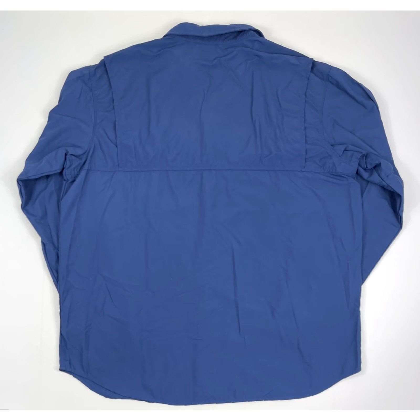 Vintage Columbia Mens Omni-Shade Fishing Shirt XL Blue Long Sleeve Button-Up PFG Outdoor Size US XL / EU 56 / 4 - 3 Thumbnail