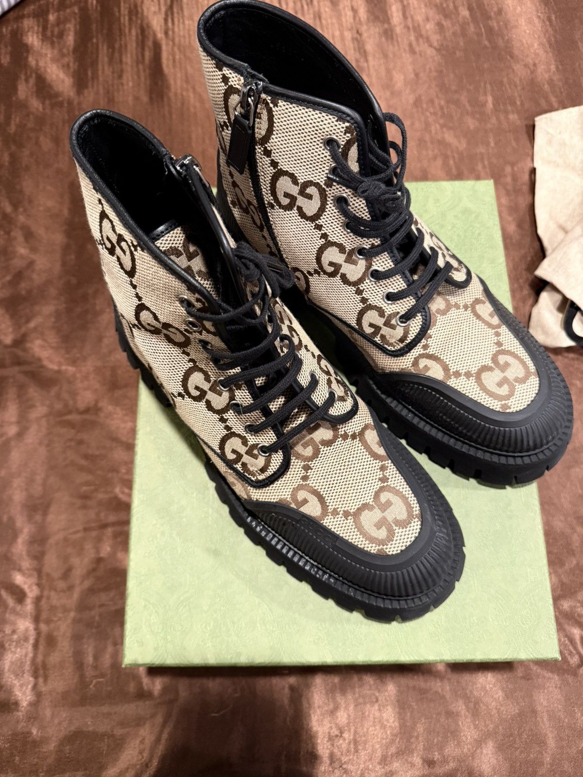 Gucci Gucci Lace Up Boot  display picture 2