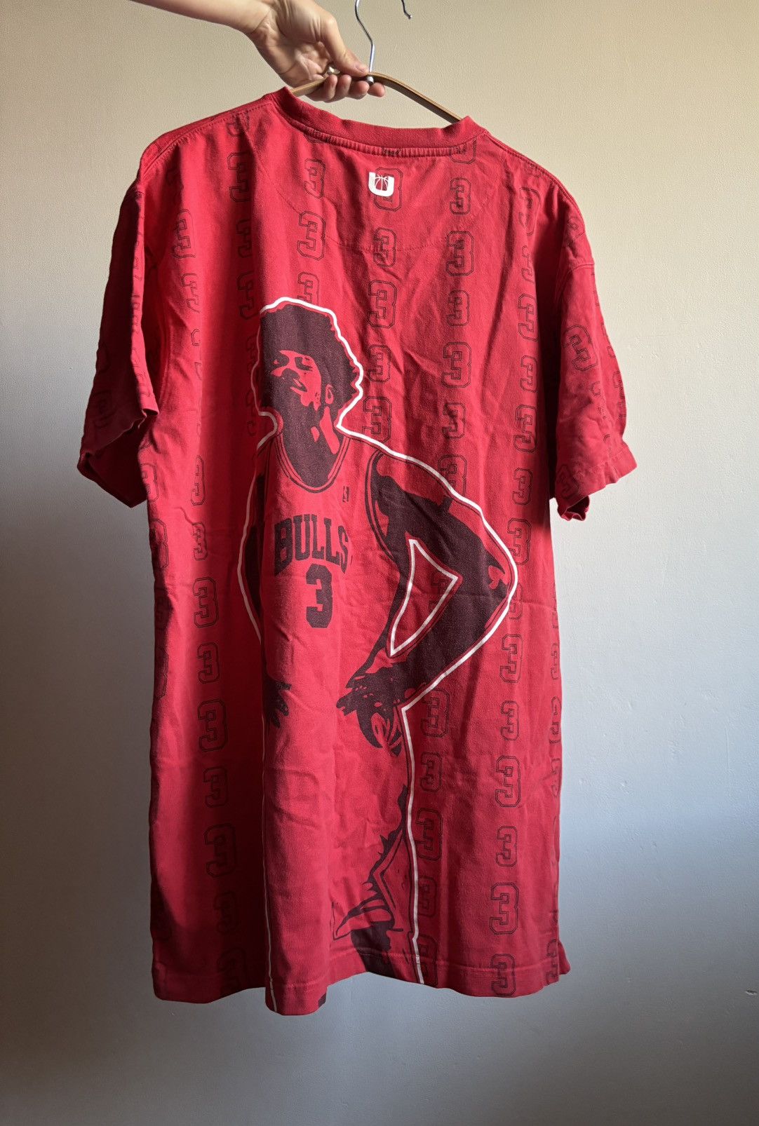 NBA RARE Vintage Y2K Ben Wallace Chicago Bulls Tee 3 NBA UNK Size US L / EU 52-54 / 3 - 2 Thumbnail