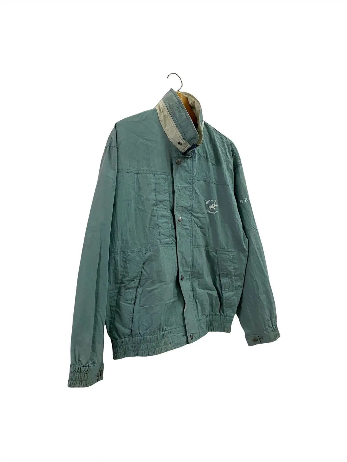 Beverly Hills Polo Club × Japanese Brand × Vintage Vtg Beverly Hills Polo Club MiniLogo Embroidery Ligh Jacket Size US L / EU 52-54 / 3 - 5 Thumbnail