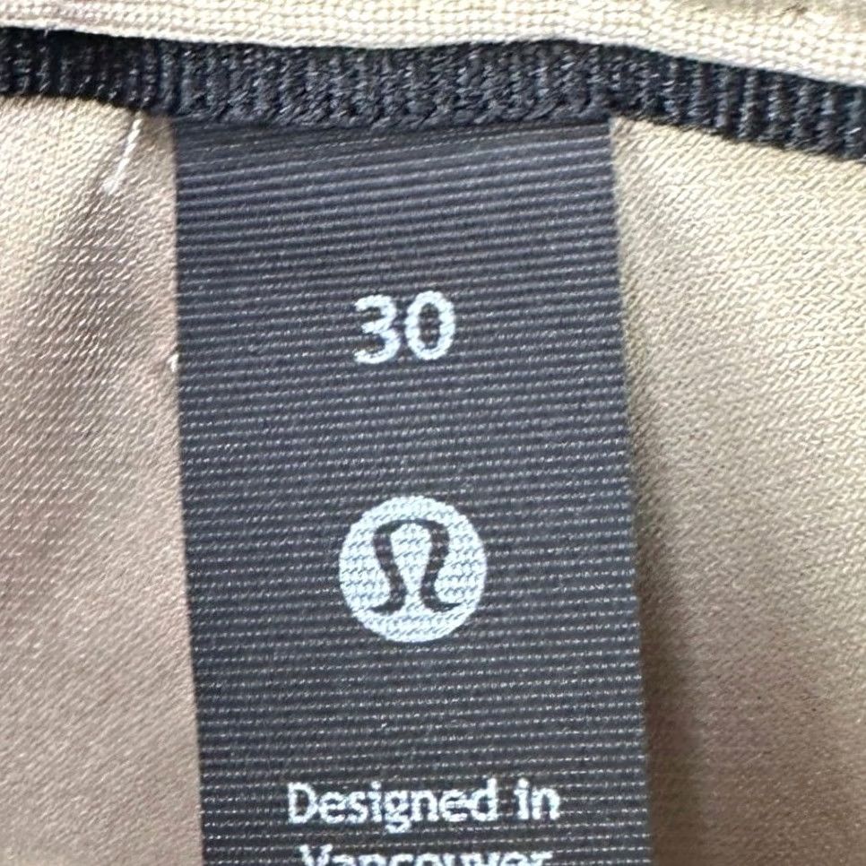 Lululemon Lululemon ABC Pants Golf Mens 30 Tan Flat Front 5 Pockets Performance Stretch Size US 30 / EU 46 - 4 Thumbnail