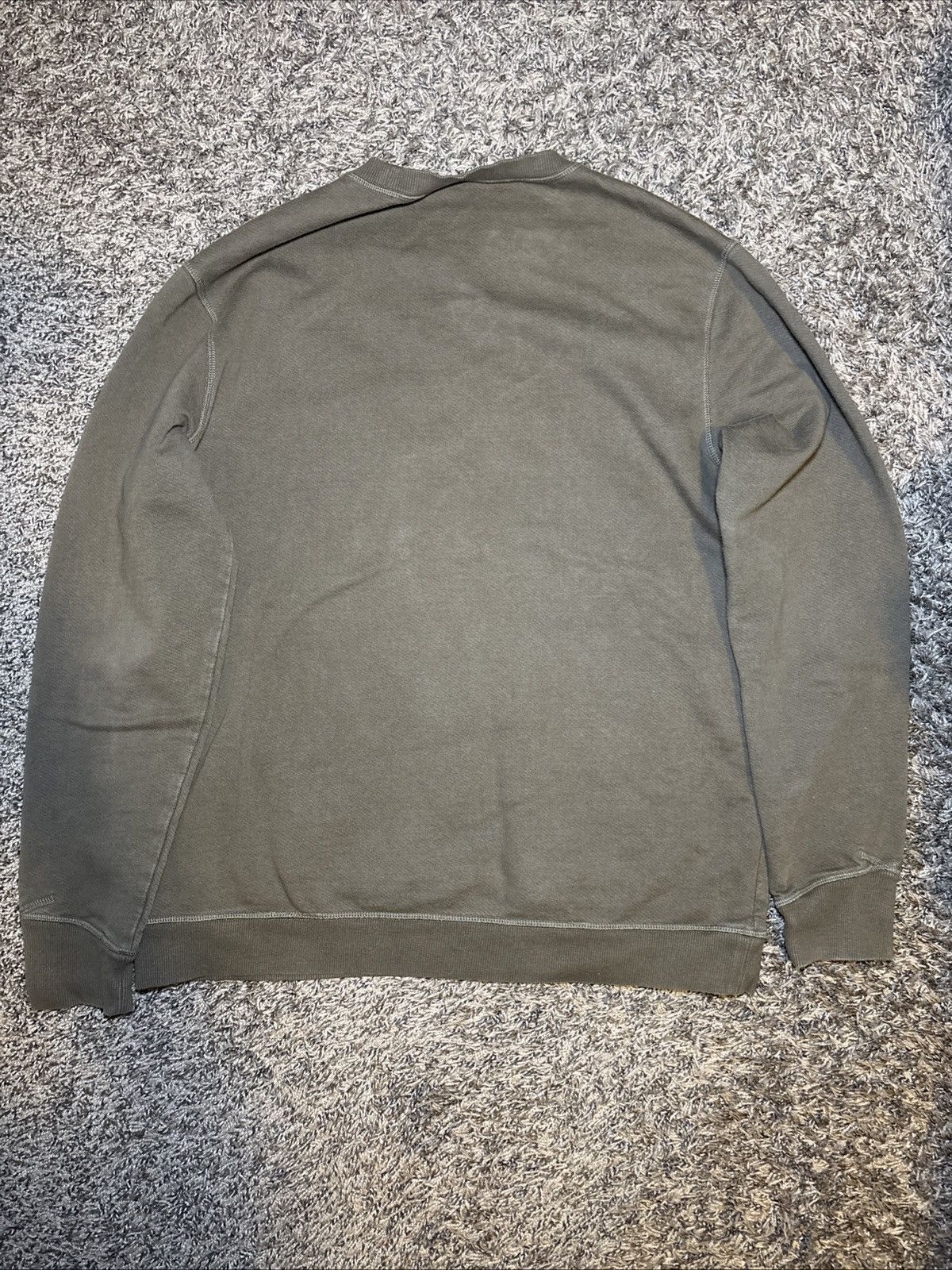 Designer Maharishi Embroidered Crewneck Sweatshirt Size L Olive Green Size US L / EU 52-54 / 3 - 4 Thumbnail