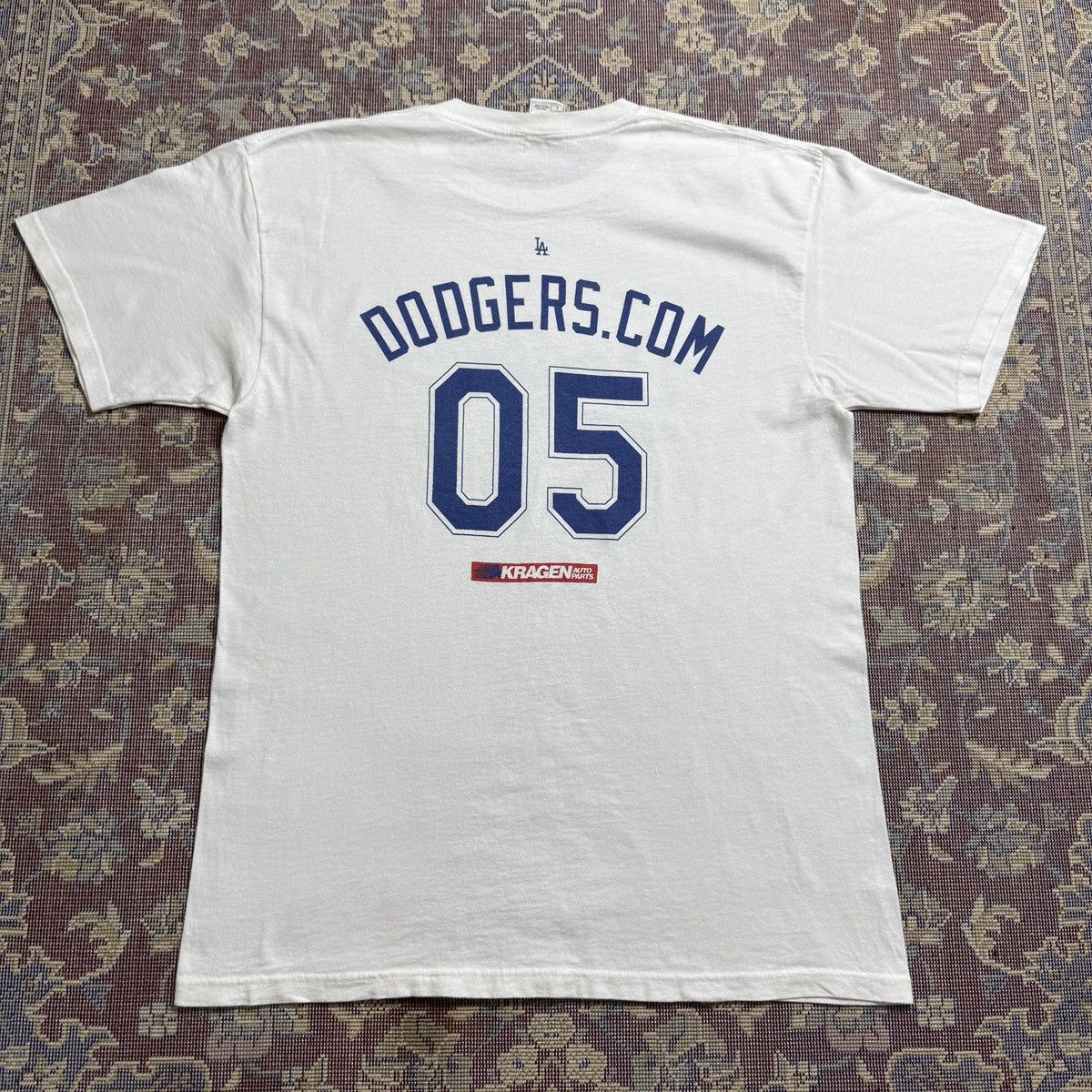 MLB 2000s The LA Dodgers MLB.com baseball team tee y2k Size US L / EU 52-54 / 3 - 4 Thumbnail