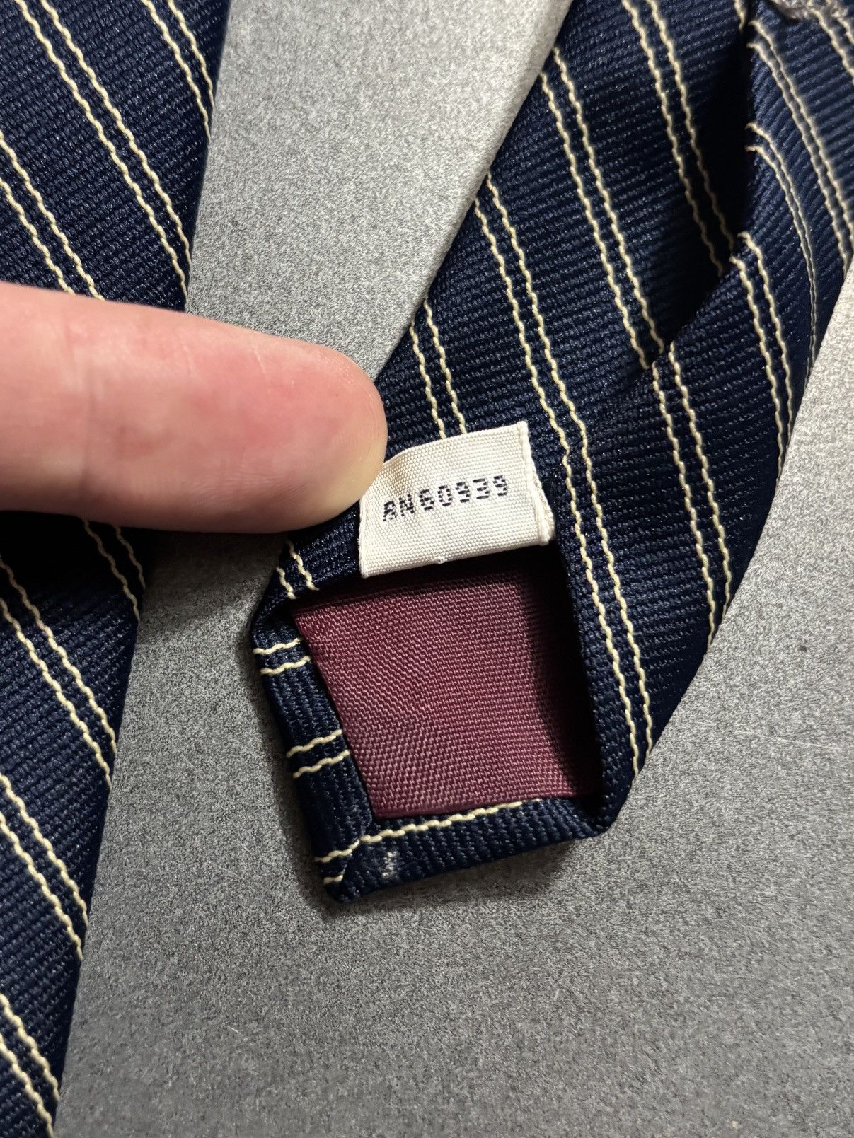 Vintage Vintage Sherman's Cravats Neck Tie Stripe Rowing Preppy Polo Size ONE SIZE - 9 Thumbnail