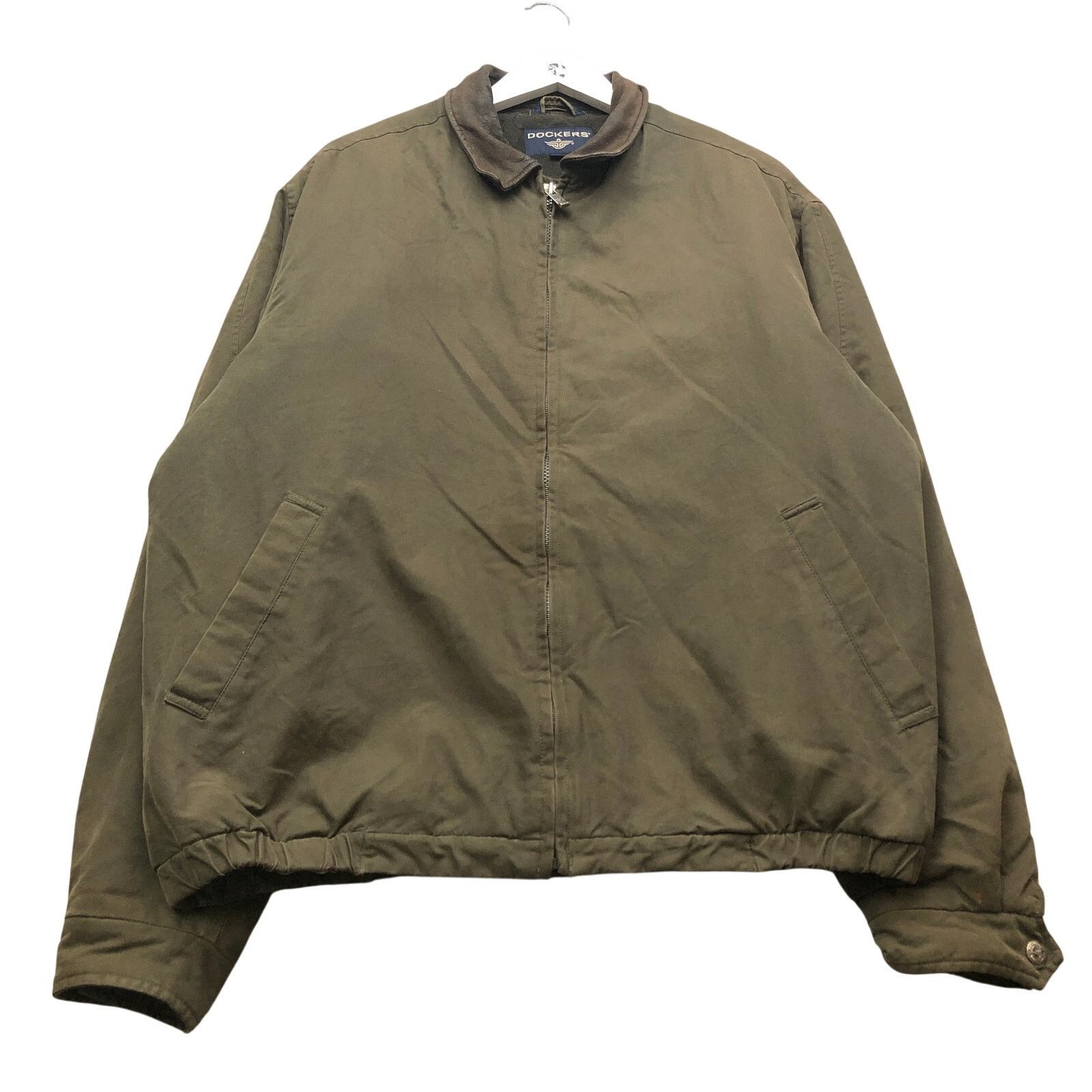 Dockers Dockers Fleece Lined Bomber Jacket Mens Size XLT Tall Size US XXL / EU 58 / 5 - 1 Thumbnail