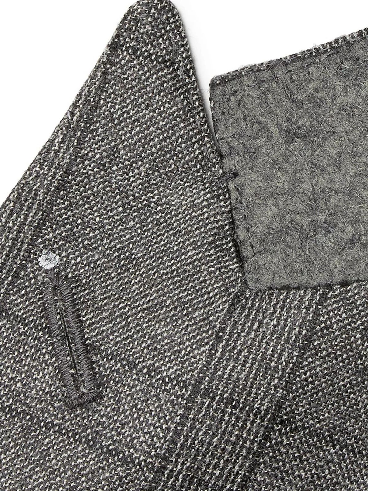 Kingsman Grey Double-Breasted Glen Check Suit Size 36R - 4 Thumbnail