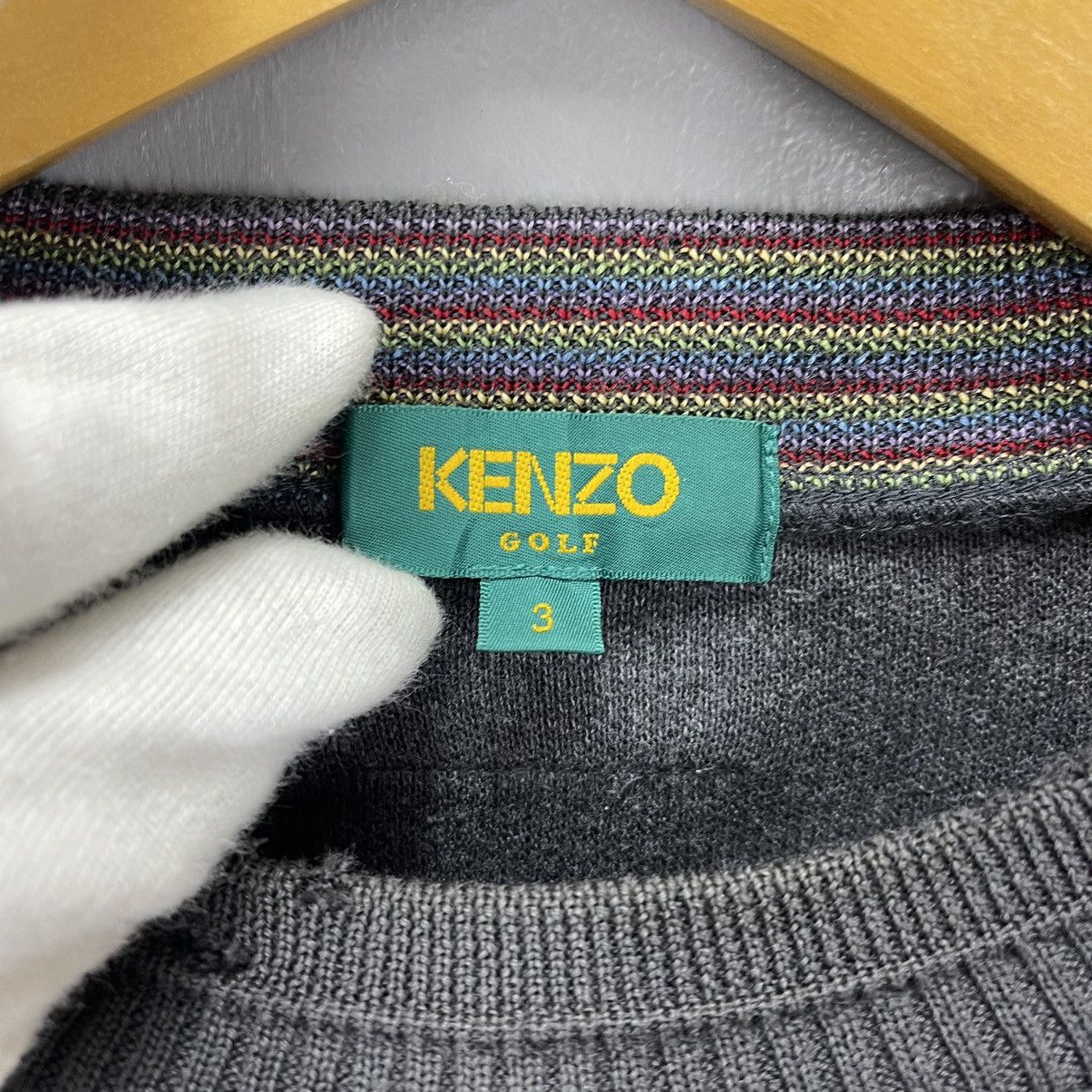 Kenzo KENZO GOLF Crew Neck Sweatshirt #1718/06 Size US L / EU 52-54 / 3 - 7 Thumbnail