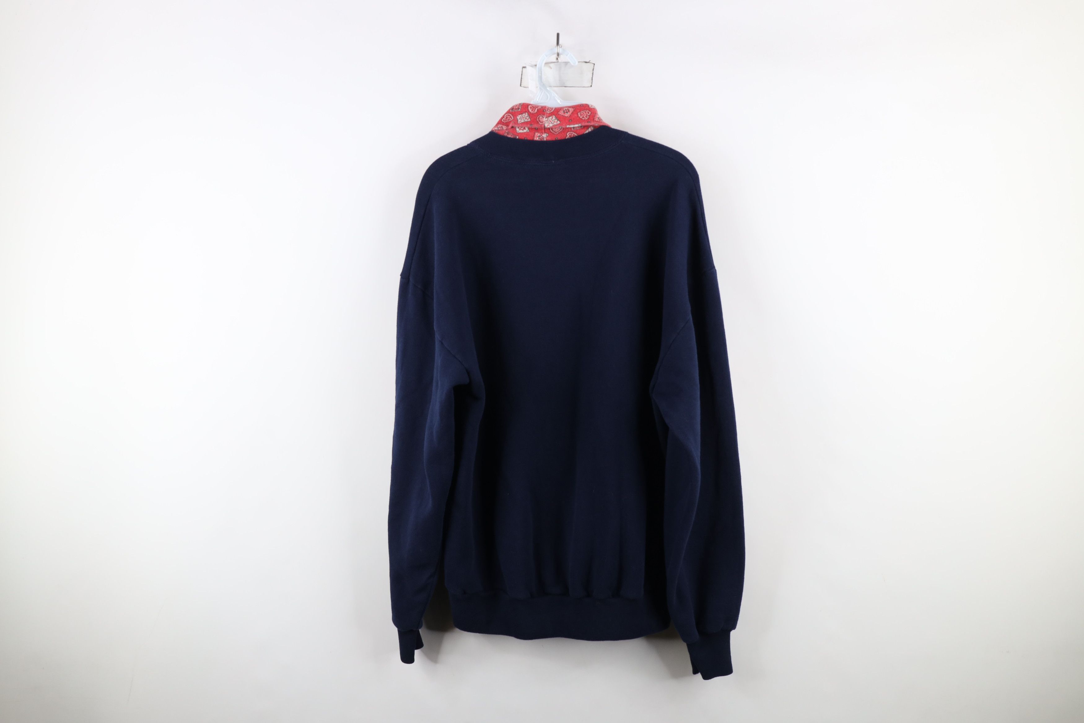 Vintage Vintage 90s Streetwear Western Dog Turtleneck Sweatshirt USA Size XL / US 12-14 / IT 48-50 - 11 Thumbnail