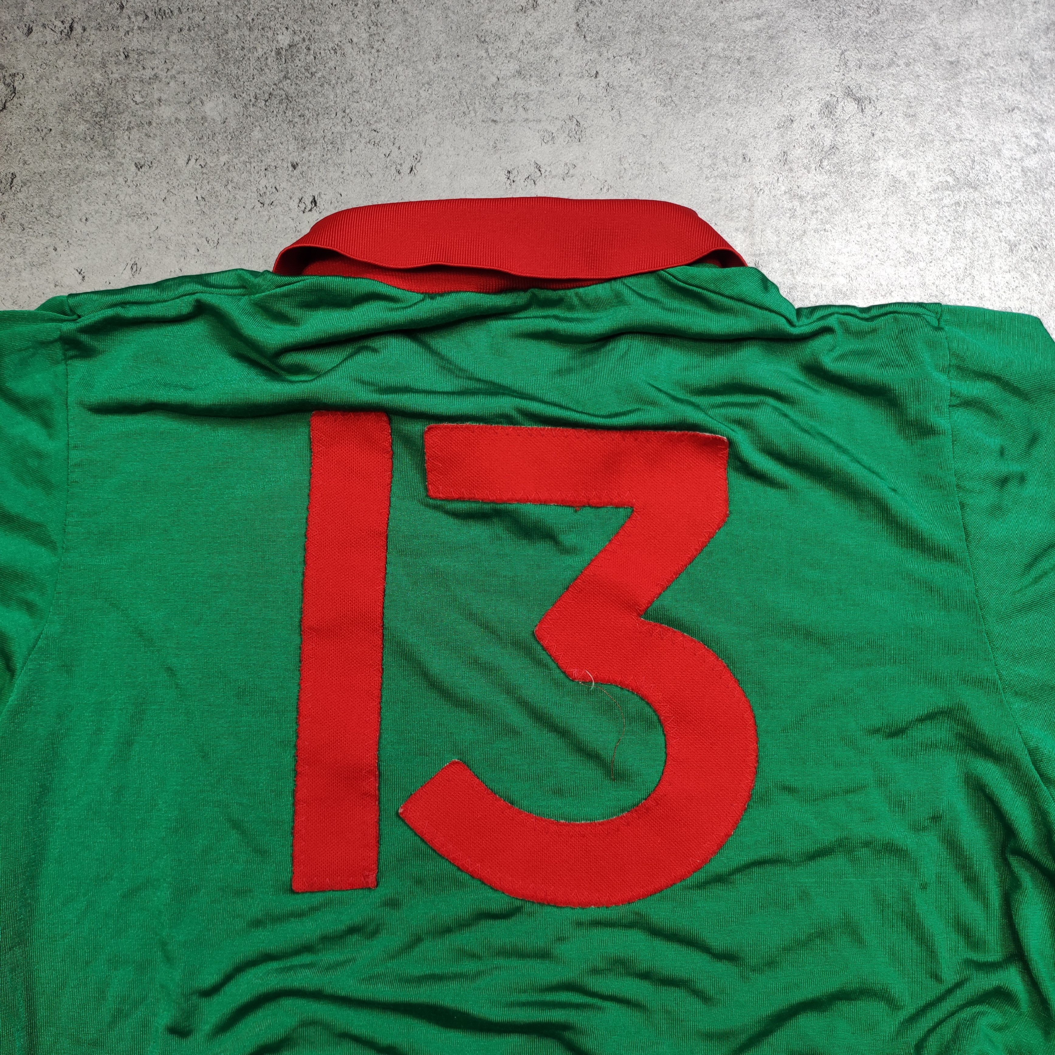 Vintage RARE Abbeylara FC Football #13 Match 80s Long Jersey Size US M / EU 48-50 / 2 - 10 Thumbnail