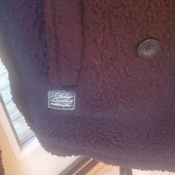 Harley Davidson Harley-Davidson Fleece Button Down Sz. XL Bomber Jacket Size XL / US 12-14 / IT 48-50 - 3 Thumbnail