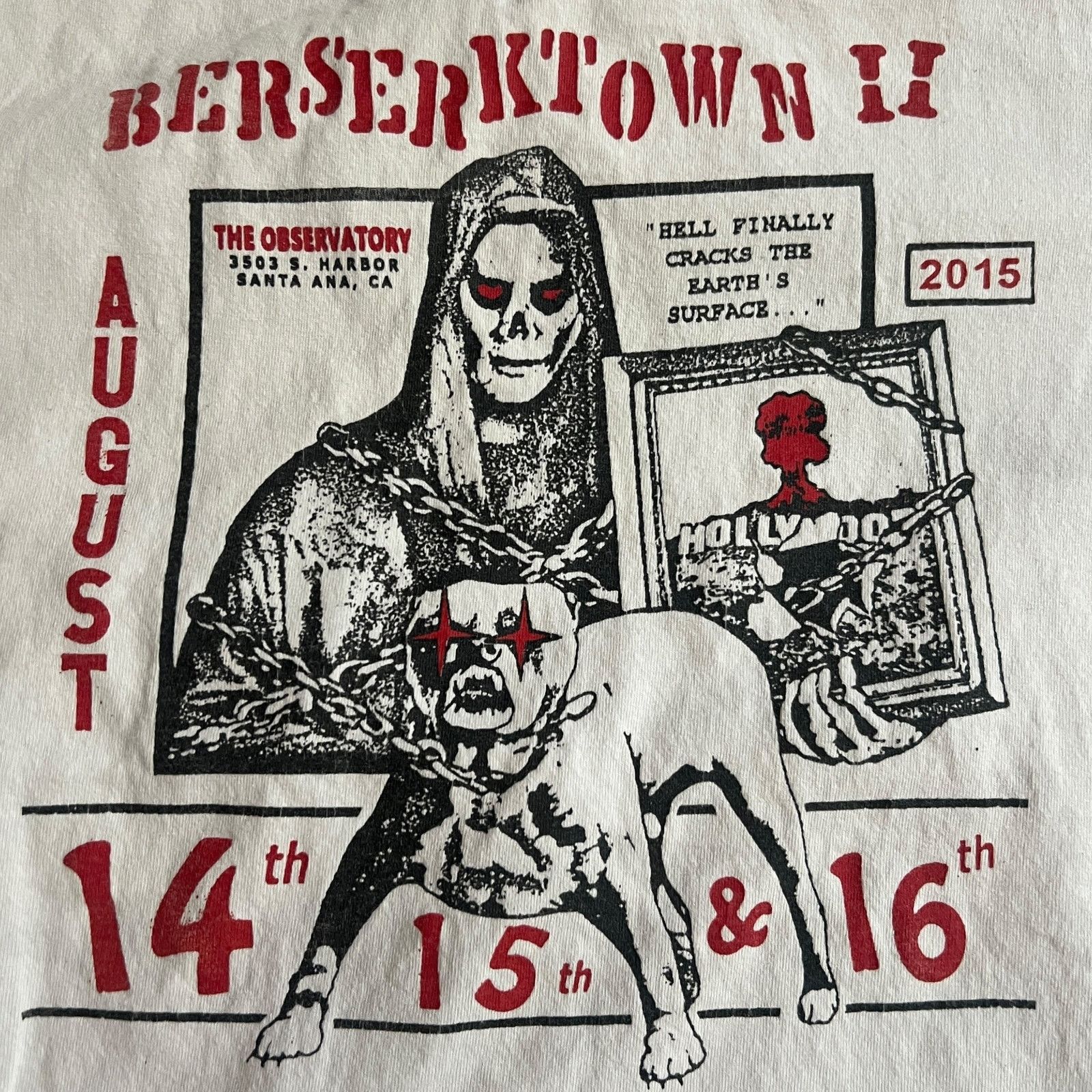 Band Tees Berserkertown II Music Festival Shirt Size S Size US M / EU 48-50 / 2 - 2 Thumbnail