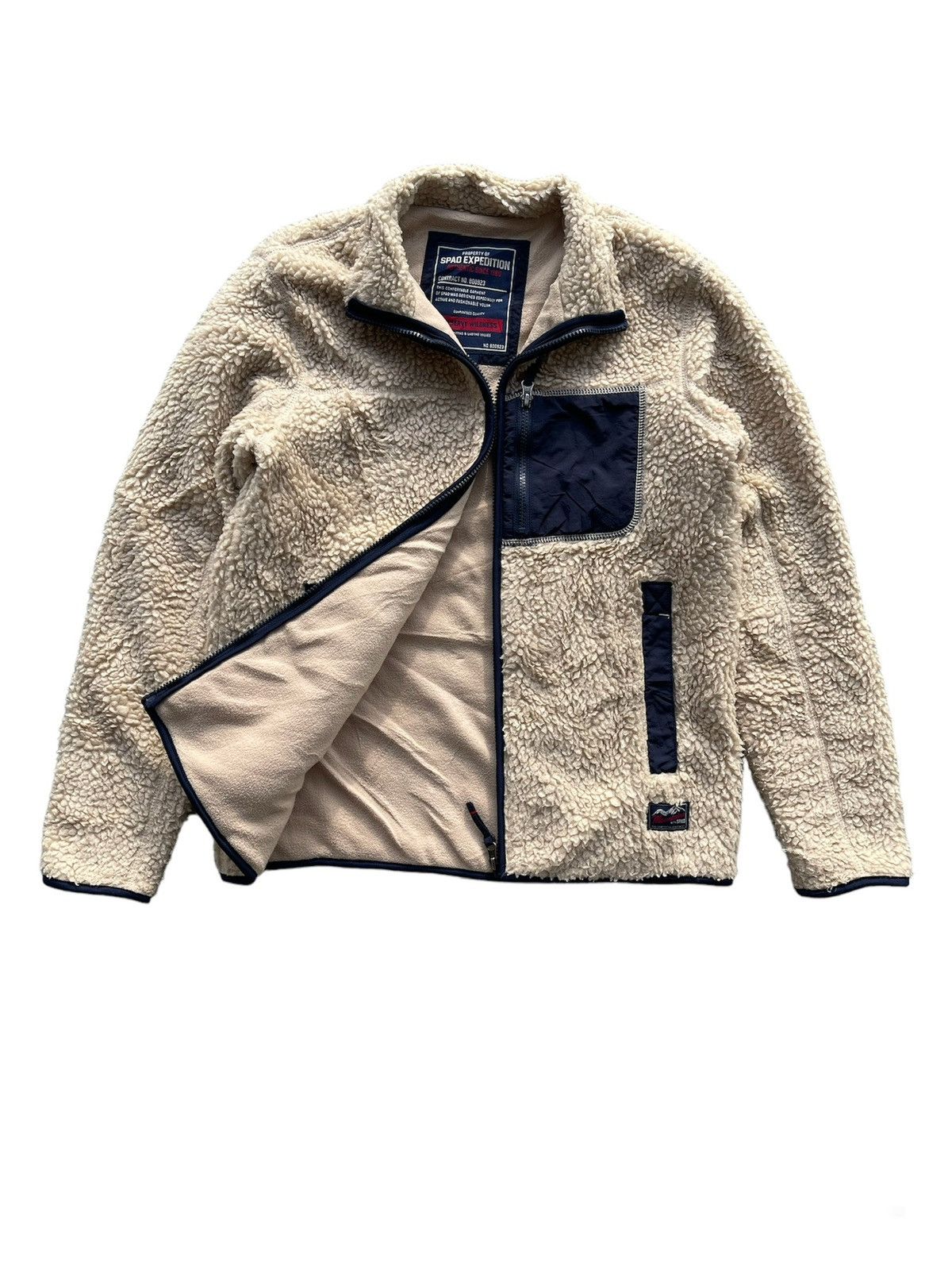 Japanese Brand Fleece Jacket Multi Pocket Size US M / EU 48-50 / 2 - 1 Thumbnail