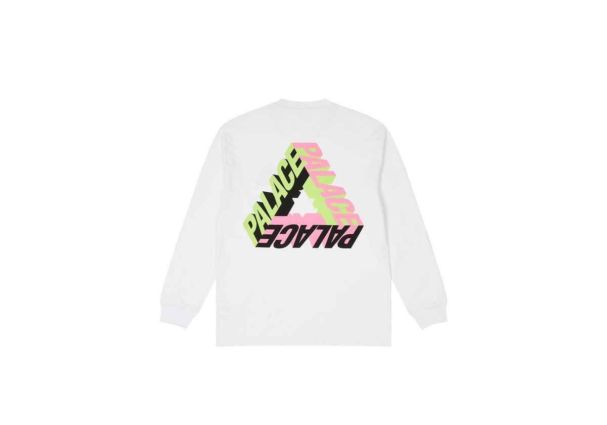 Palace Palace P-3D Longsleeve (White) Size US S / EU 44-46 / 1 - 1 Thumbnail