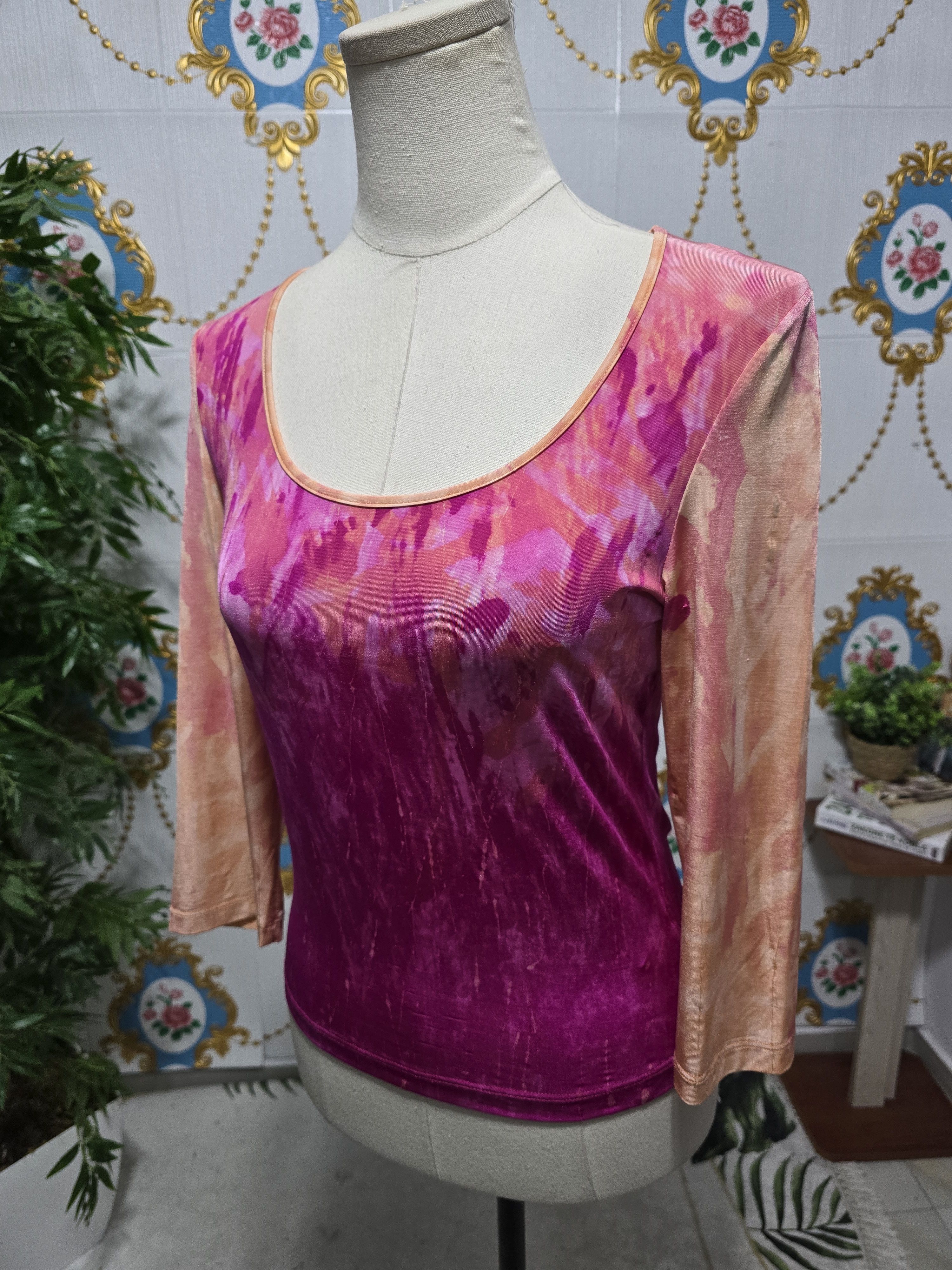 Roberto Cavalli CLASS ROBERTO CAVALLI, vintage blouse Women’s Large Size L / US 10 / IT 46 - 5 Thumbnail