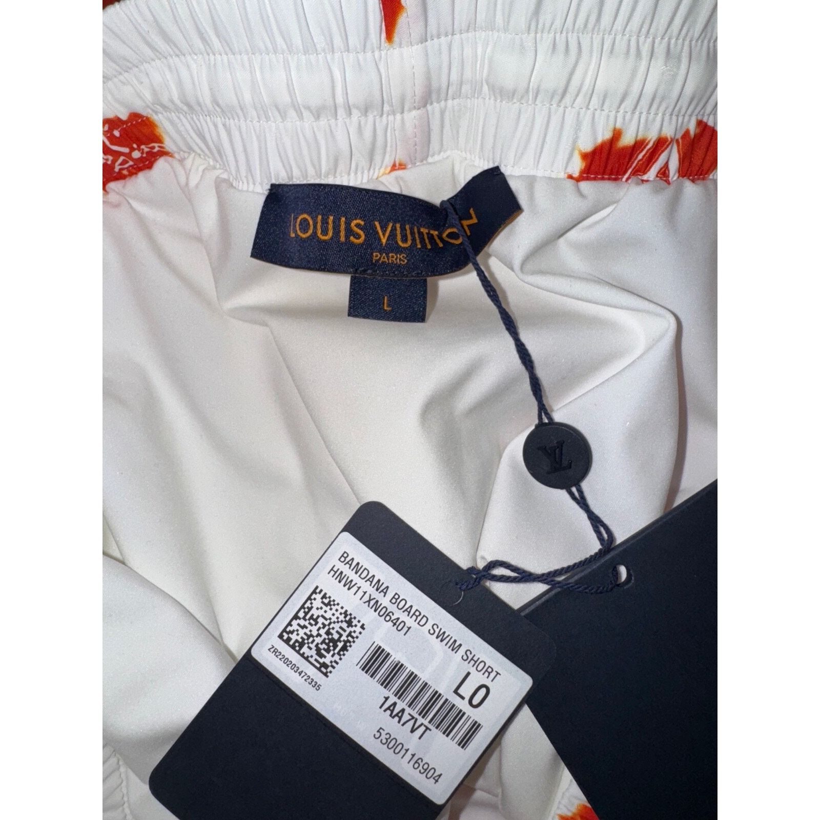 Louis Vuitton Louis Vuitton Bandana Orange LV Monogram Logo Swimming Size US 34 / EU 50 - 10 Thumbnail