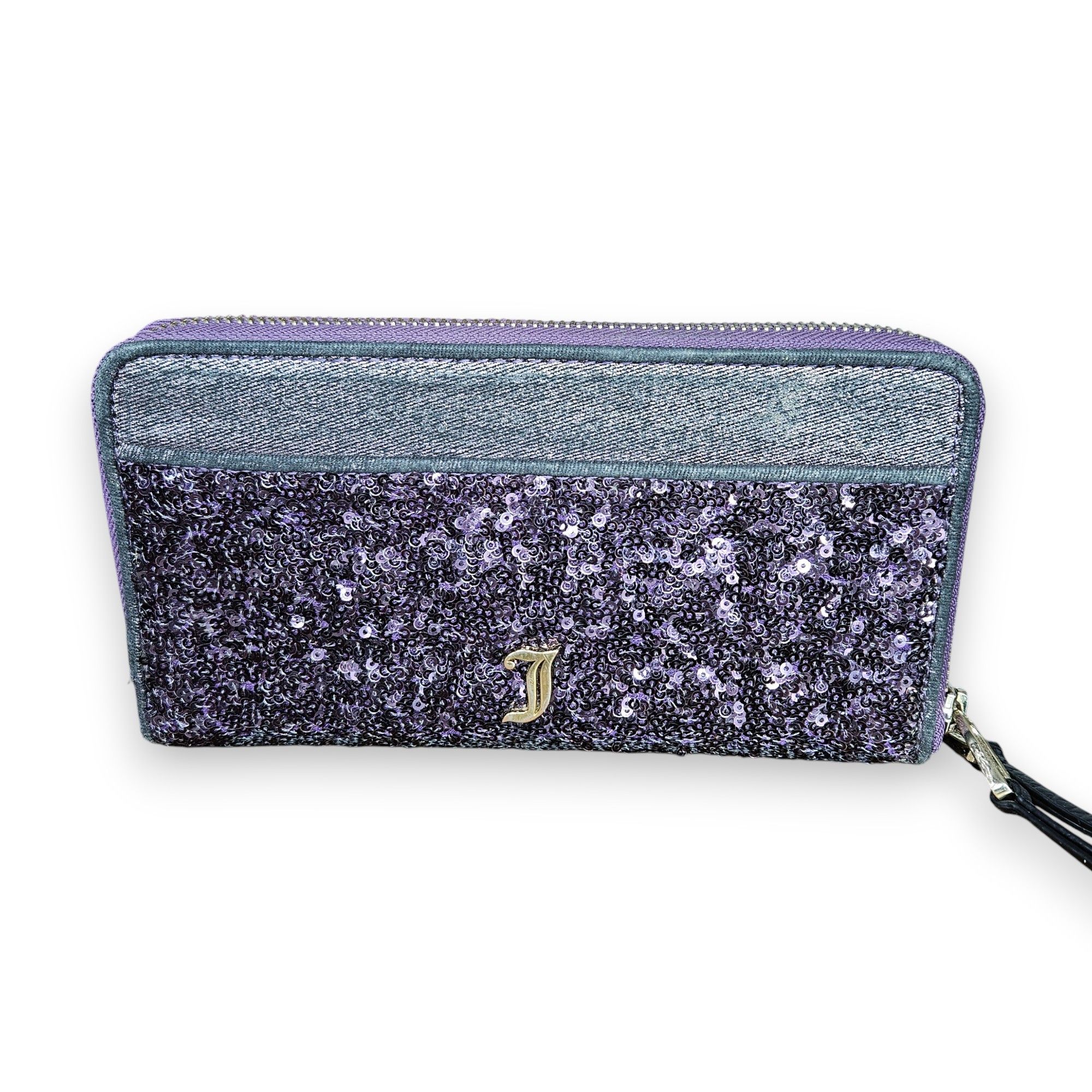 Juicy Couture Juicy Couture 7.5x4x1.75" Wallet Y2K Continental Double Zip Size ONE SIZE - 3 Thumbnail