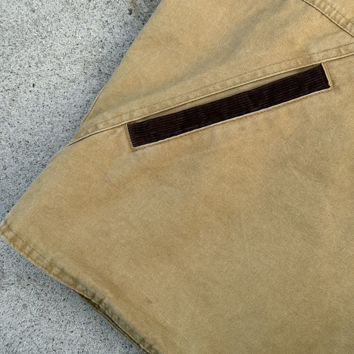 Wrangler Wrangler Hero Canvas Vest Brown Corduroy Trim Sherpa Lining Size US XL / EU 56 / 4 - 7 Thumbnail