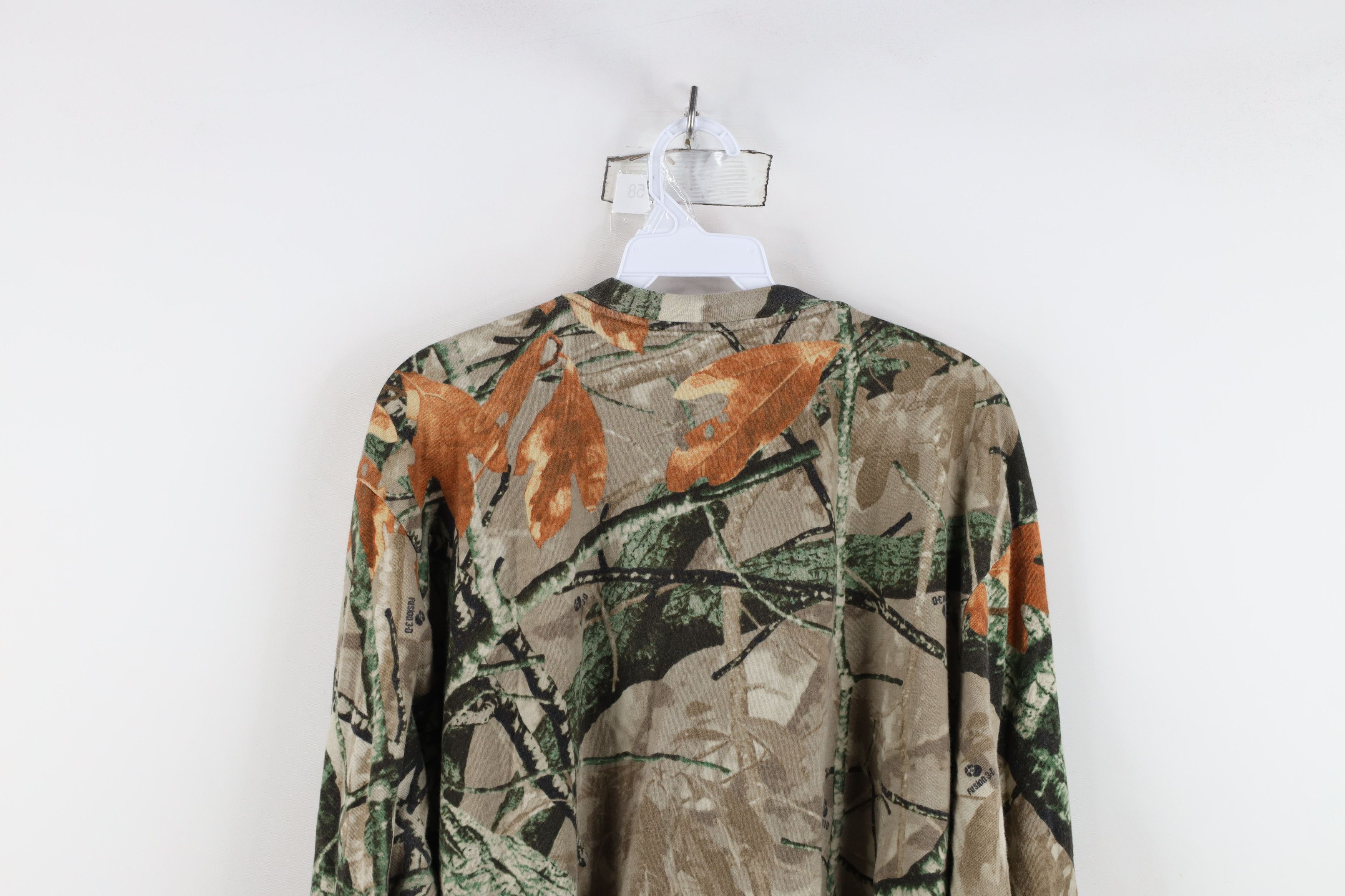 Vintage Vintage 90s Y2K Streetwear Camouflage Long Sleeve T-Shirt Size US XXL / EU 58 / 5 - 10 Thumbnail